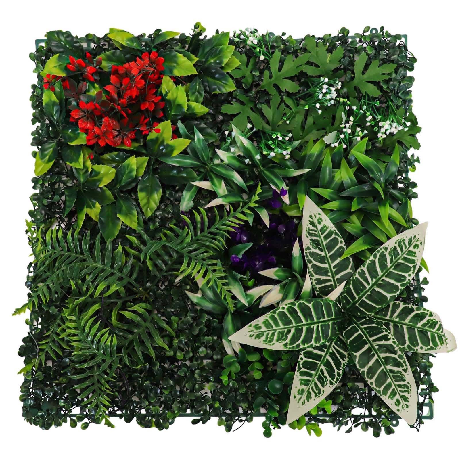 Green Plastic Lawn Plants for Home Decoration Easy to Clean and Maintain
