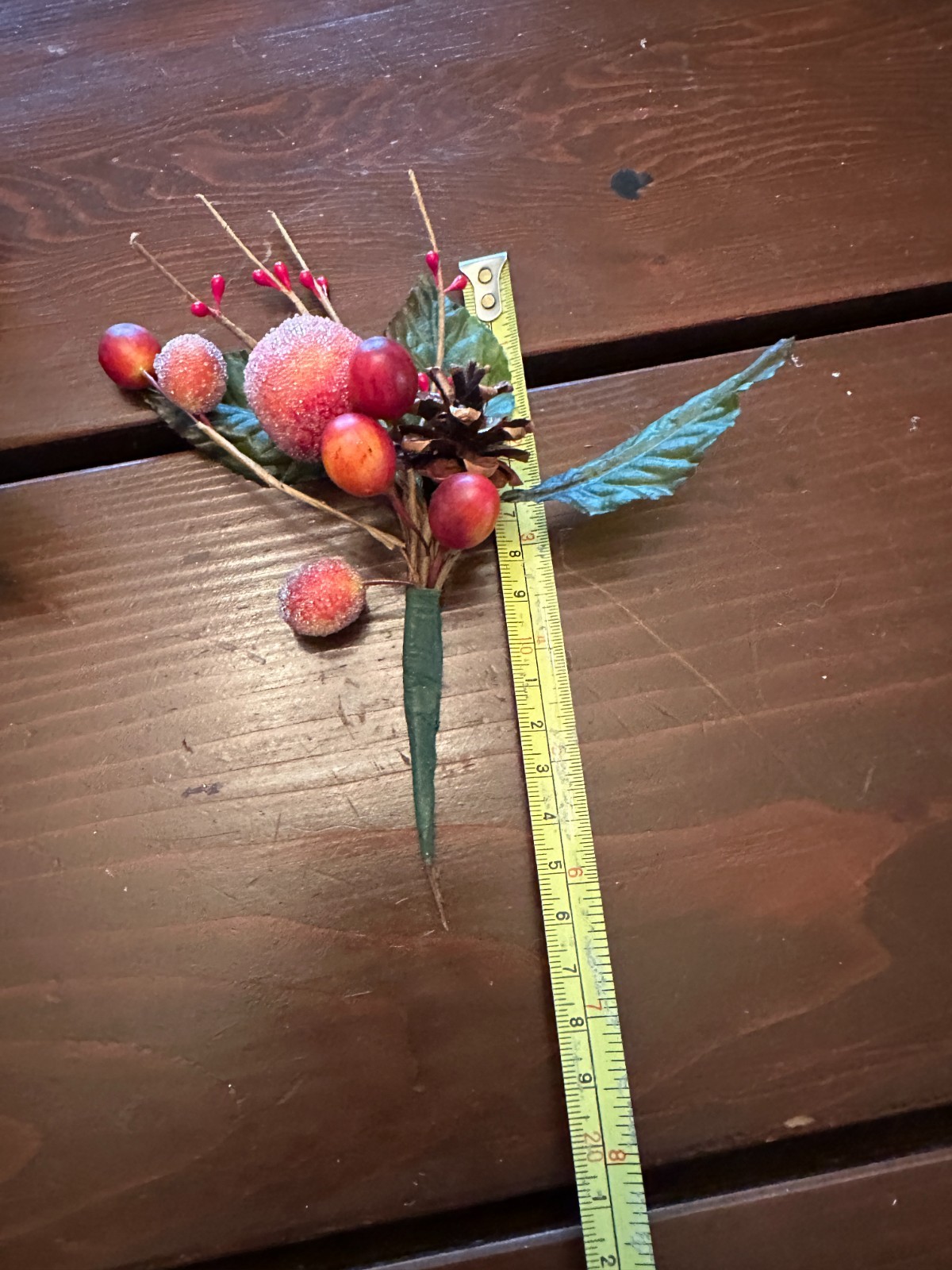 Set of 5 Artificial Floral Picks