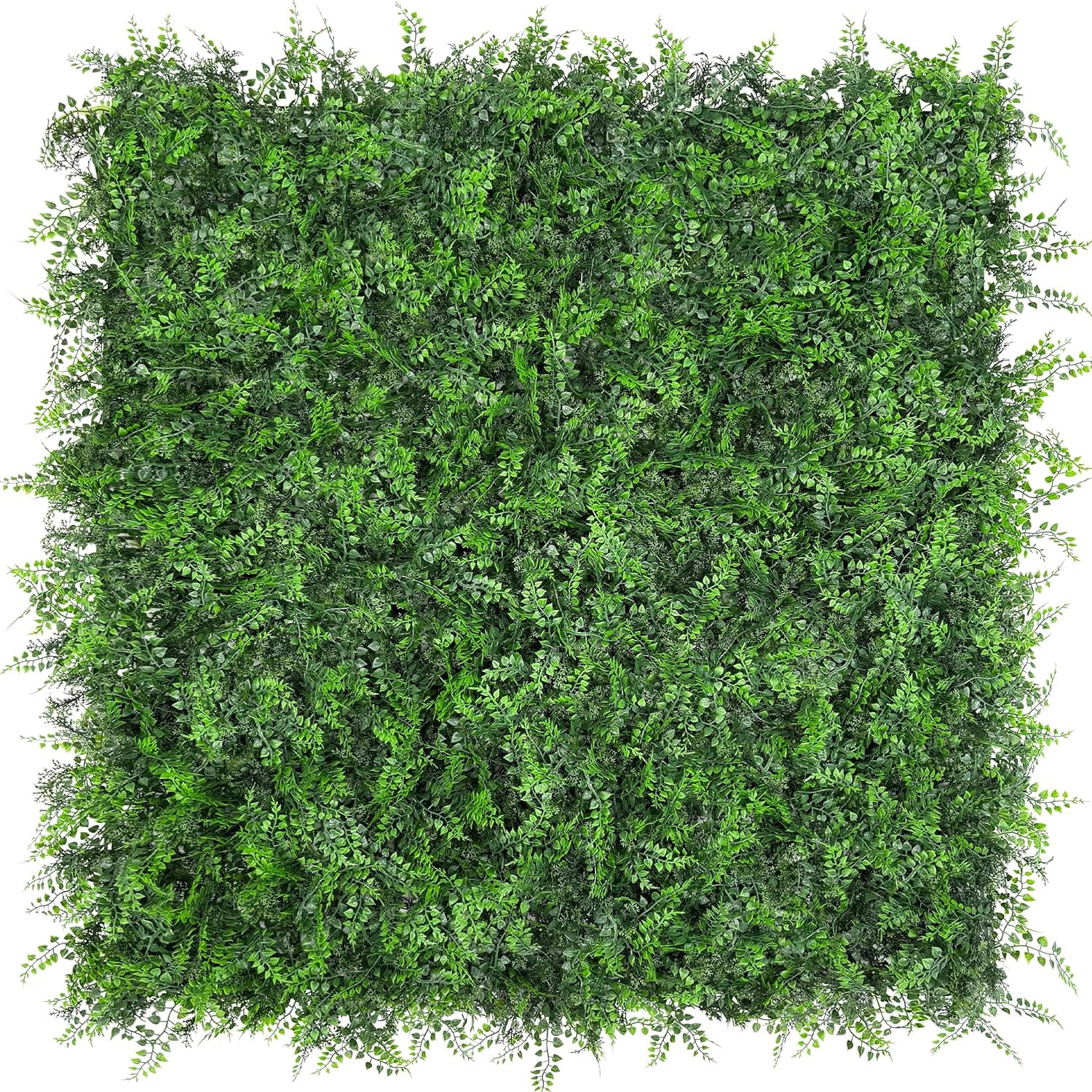 20″X20″ Boxwood Green Wall Panels – 24Pcs Faux Hedge Decor for Indoor/Outdoor