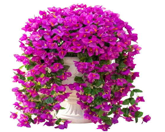 Artificial Fake Hanging Flowers Plants for Outdoor Outside Spring Summer Decorat