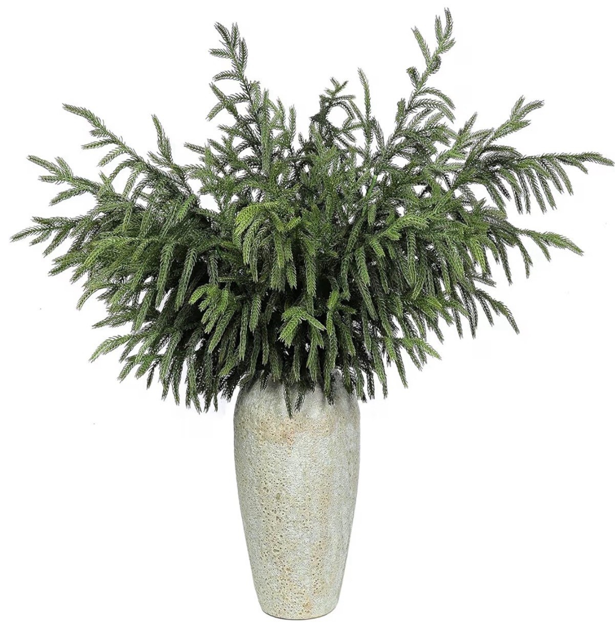 8 Pack 36 Inch Real Touch Christmas Norfolk Pine Branches – greenery decor