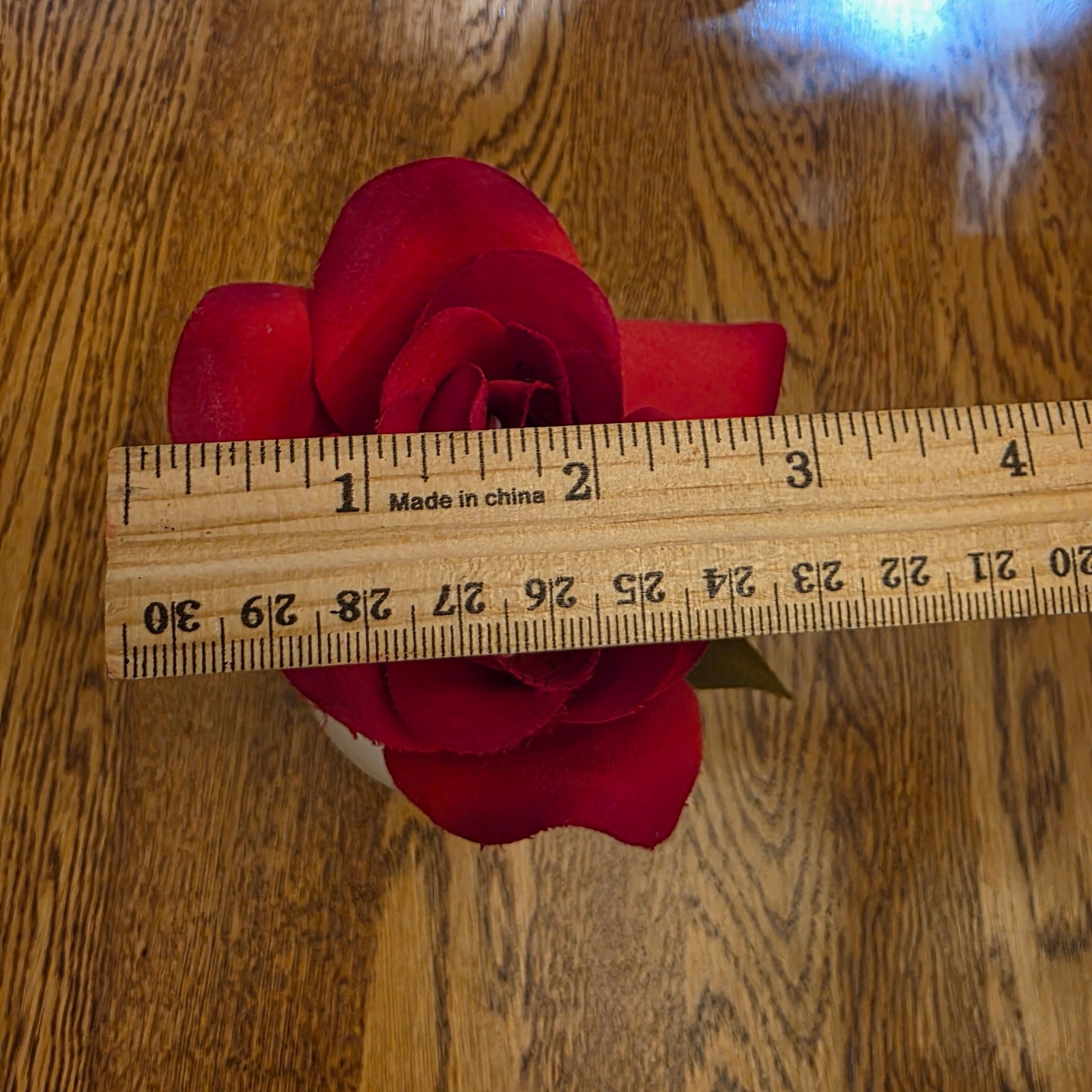 Retro Hallmark Blooming Expressions Red Rose I Love You Heart Gift 7in Romance