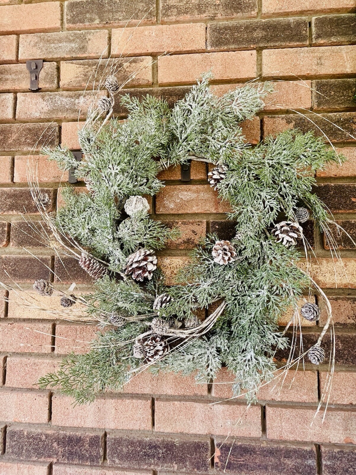 Birch Tipped Cedar Winter Or Christmas Wreath