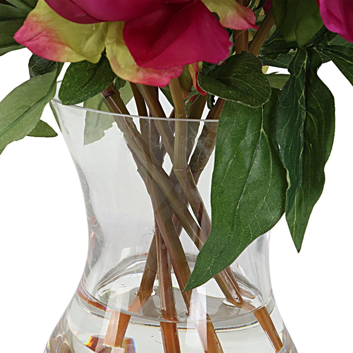 Uttermost 60195 Prima Peony Fuchsia Floral Bouquet