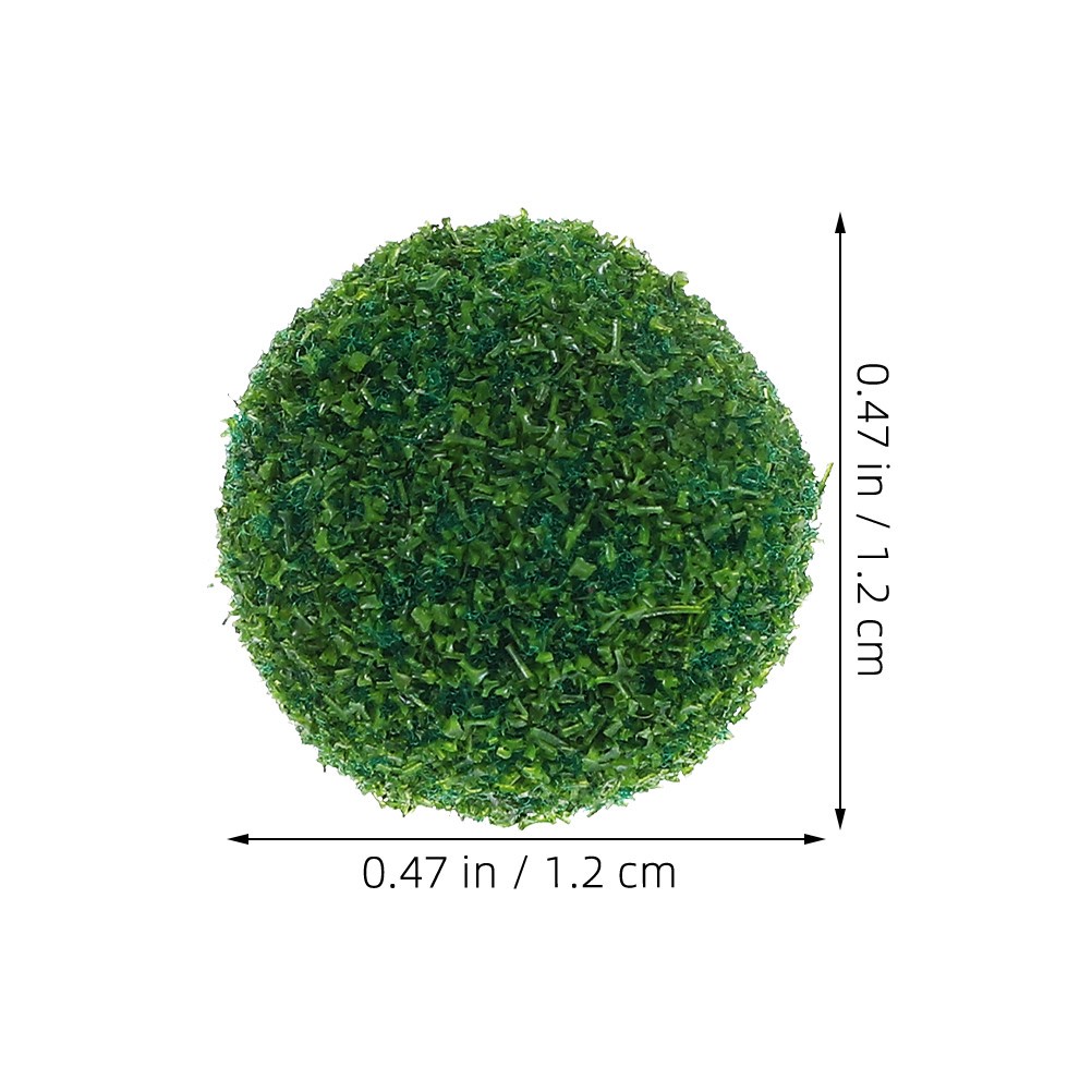 5 Pcs Artificial Green Topiary Faux Decorative Plant for Garden