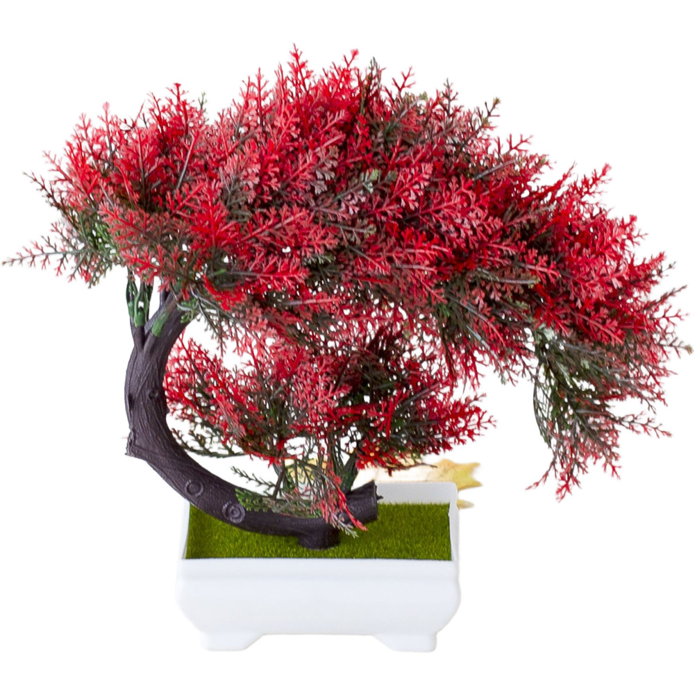 25cm Silk Persian For CRESCENT Moon Bonsai Artificial Flower for Party Decor