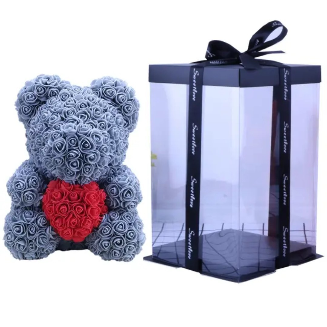 40cm Foam Flower PE Rose Bear Heart Bear Thanksgiving Mother’s Day…