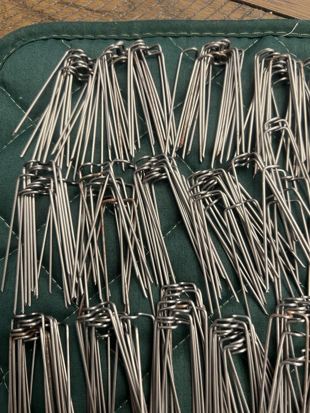 200 Pcs 1.7 Inch Floral Pins Greening Pins U-Shape Floral Fern Pins For Foam