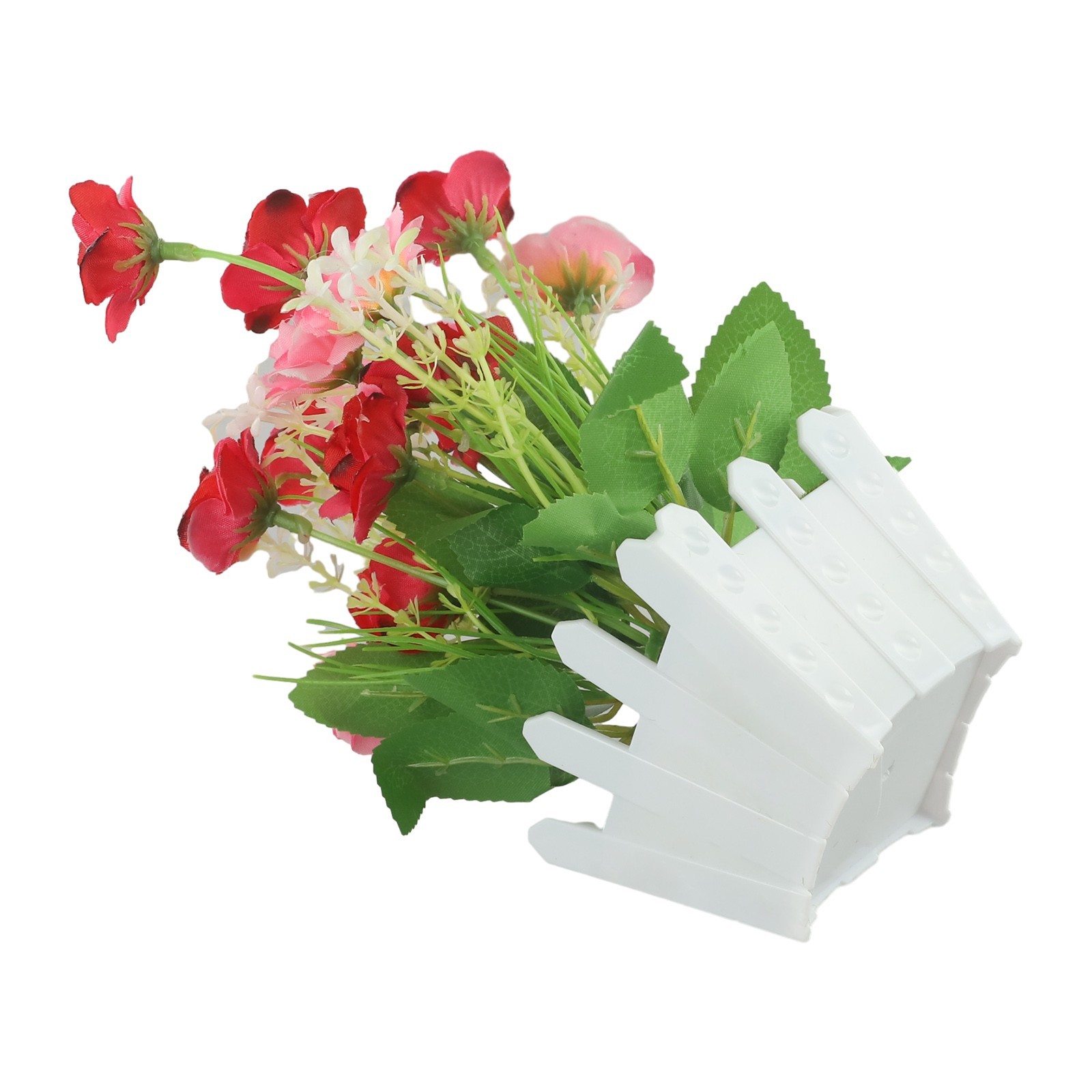 Realistic Looking Artificial Flowers in Pot for Indoor and Outdoor Use