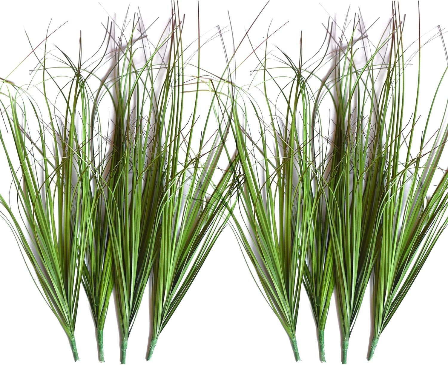Vibrant 8PC Faux Onion Grass for Low-Maintenance Indoor & Outdoor Decor