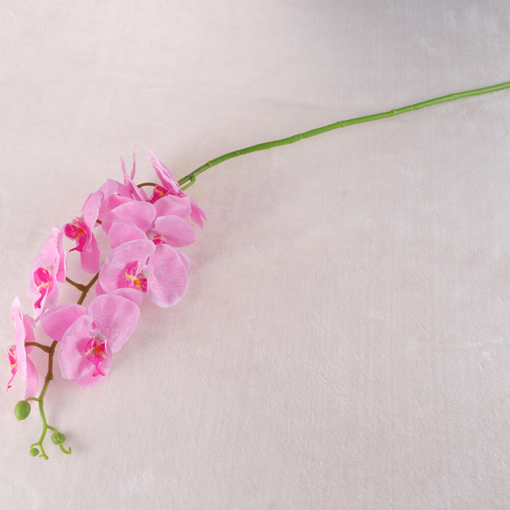Artificial Plants Flower Arrangements Orchid Faux Stem Touch