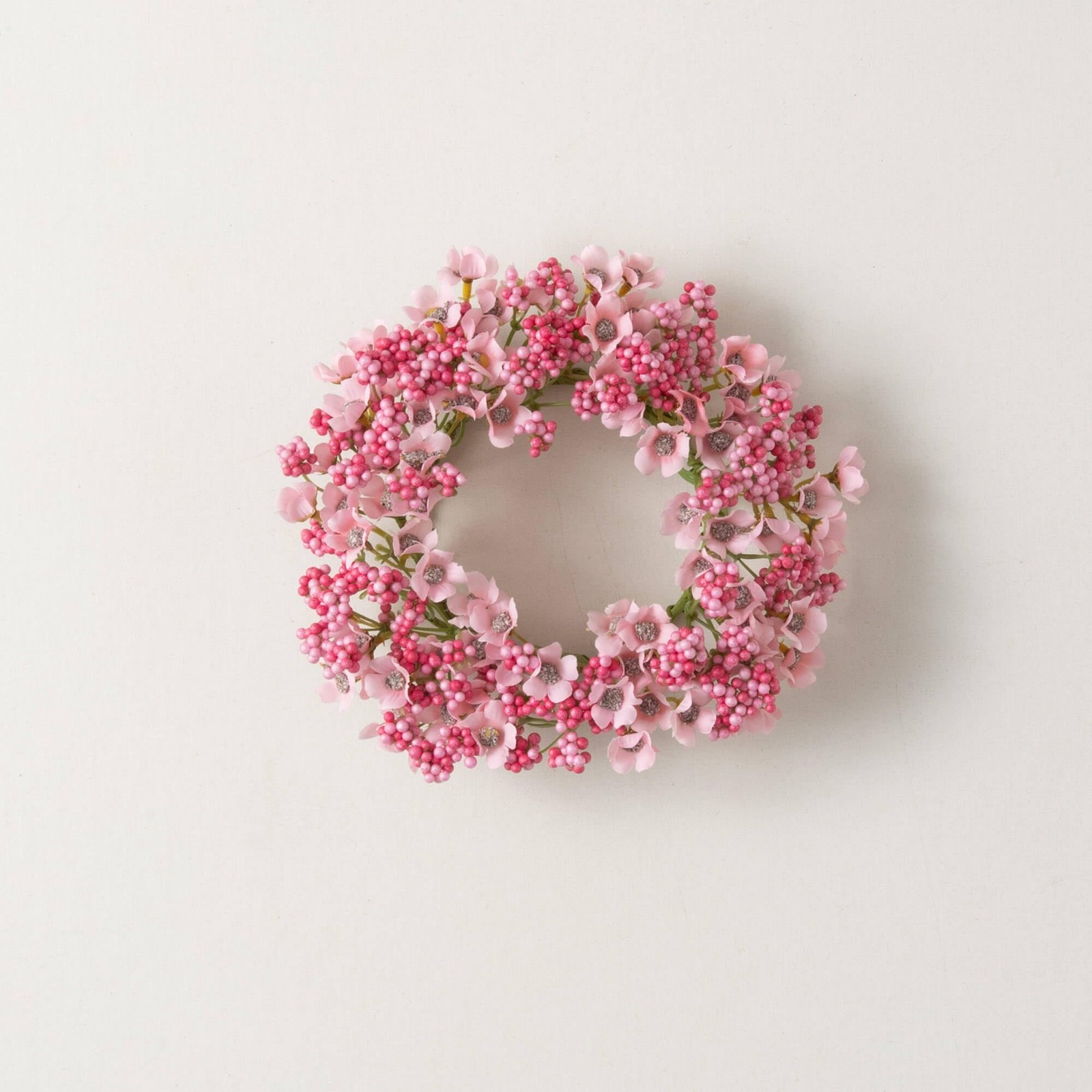 Sullivan Berry & Flower Polyester Ring, Pink, 10″L X 3.5″W X 10″H