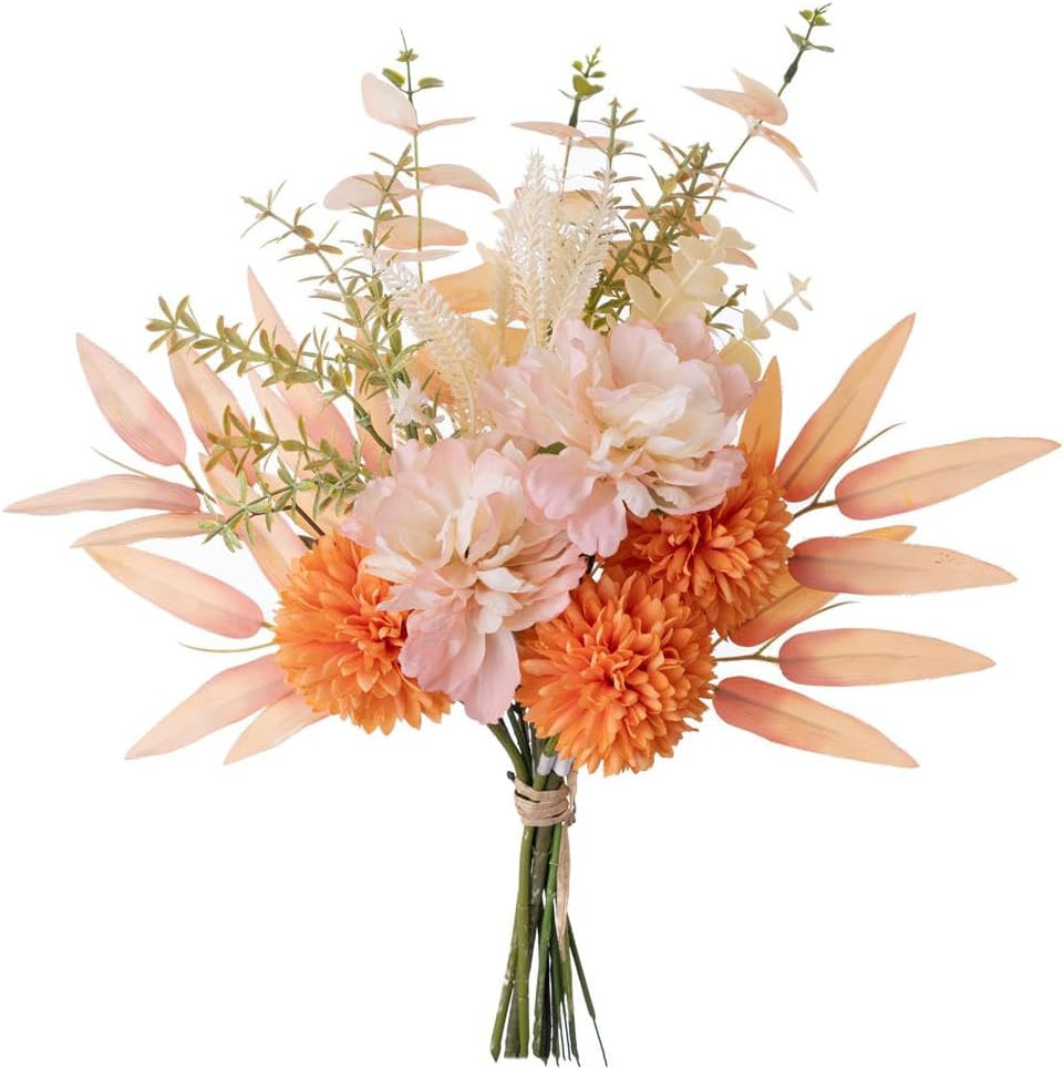 Artificial Fake Flowers Plants Silk Flower Arrangements Wedding Bouquets Decorat