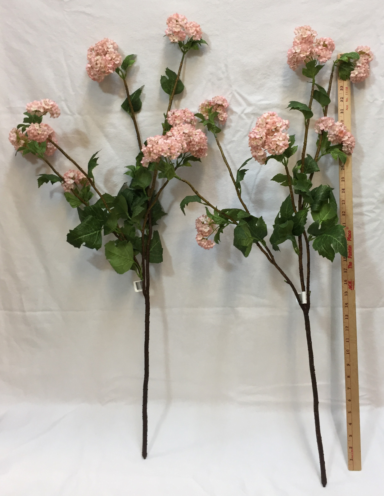 Lilac Flowers Long Stem 40″ Pink Purple White Artificial Stem Blossoms Set 6
