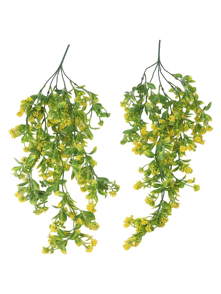 Hanging Artificial Flowers 2pcs Wisteria Vines for Indoor and Outdoor Decor