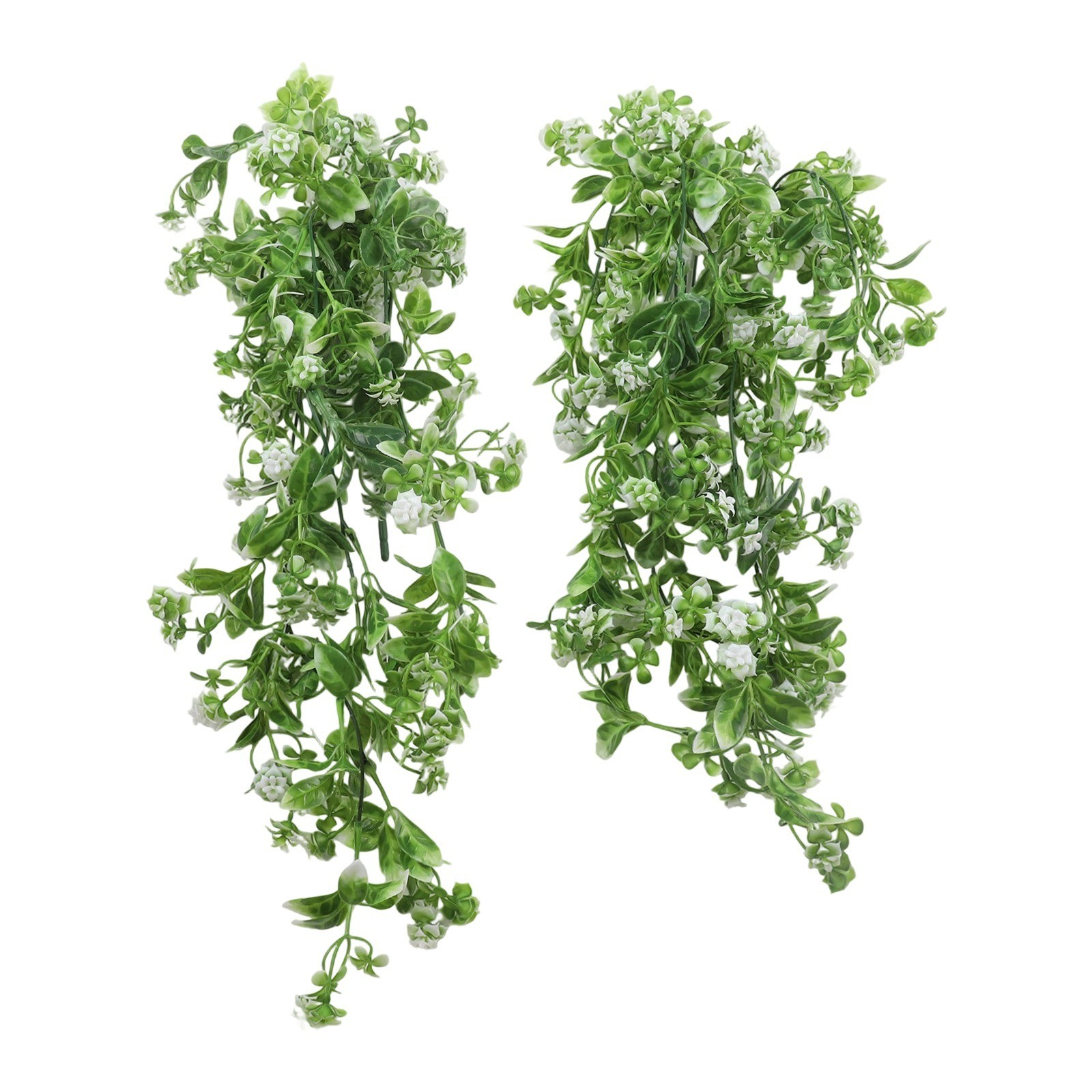 Hanging Artificial Flowers 2pcs Wisteria Vines for Indoor and Outdoor Decor