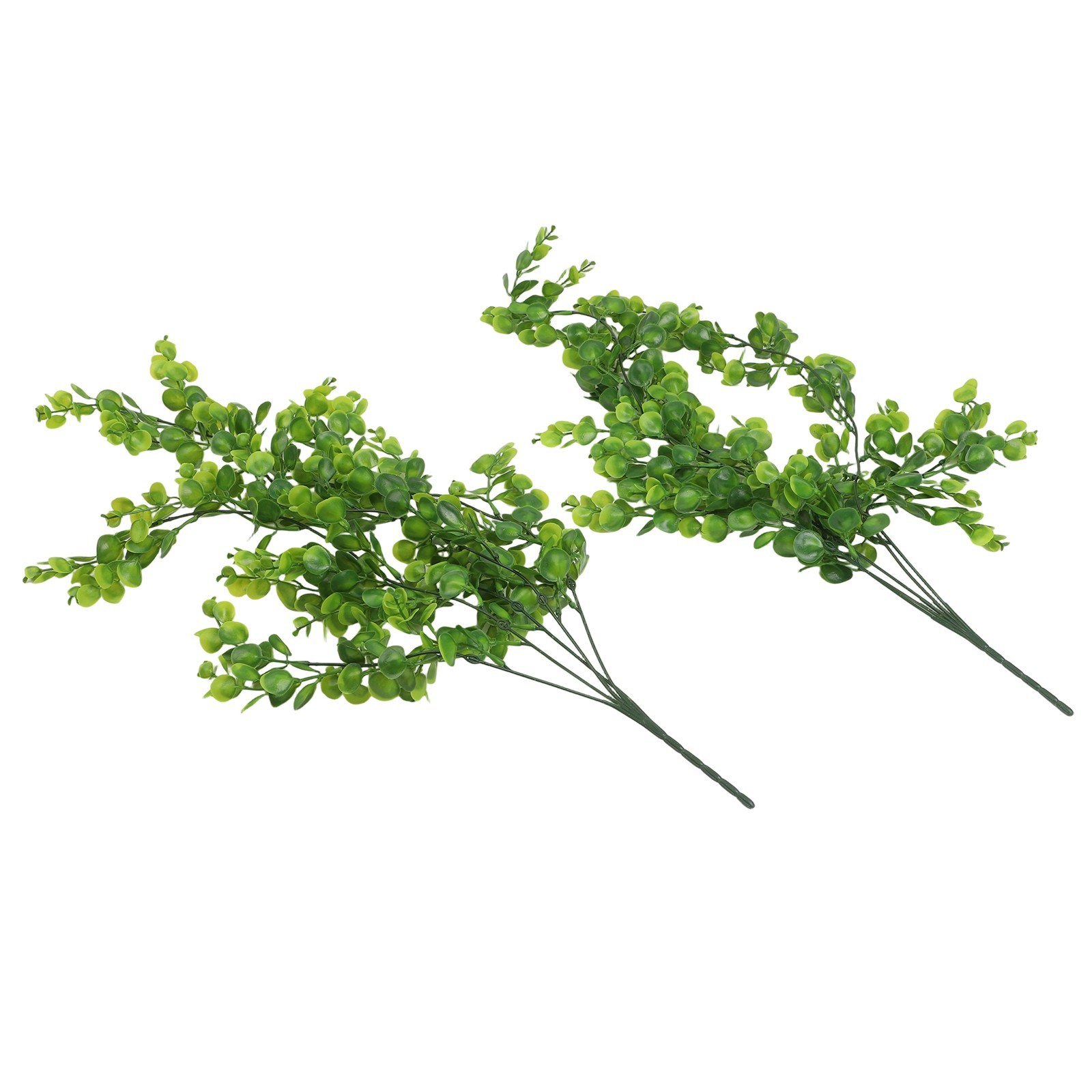 Artificial Eucalyptus Leaves Rattan Plants Set for Floral Arrangements