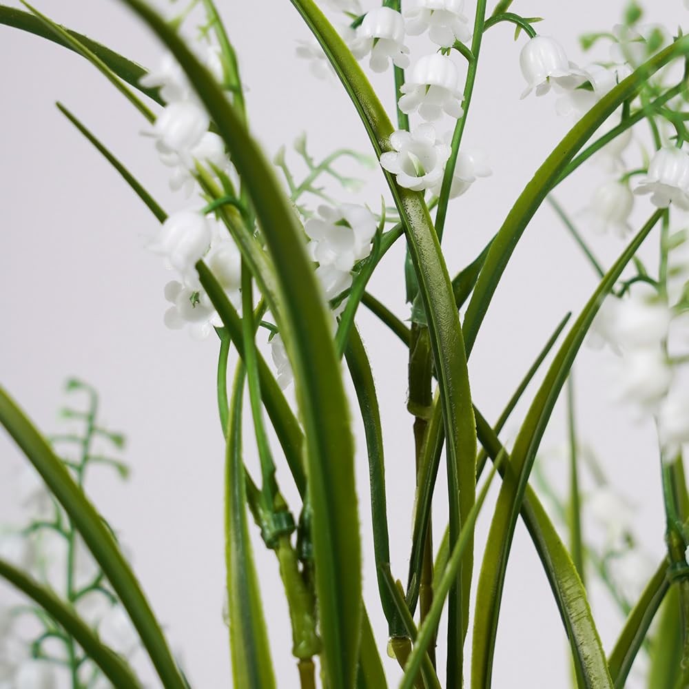 Melorca&Guilla Artificial Plants 6PCS 21.5“ Fake Tall Onion Grass,Faux Grass …