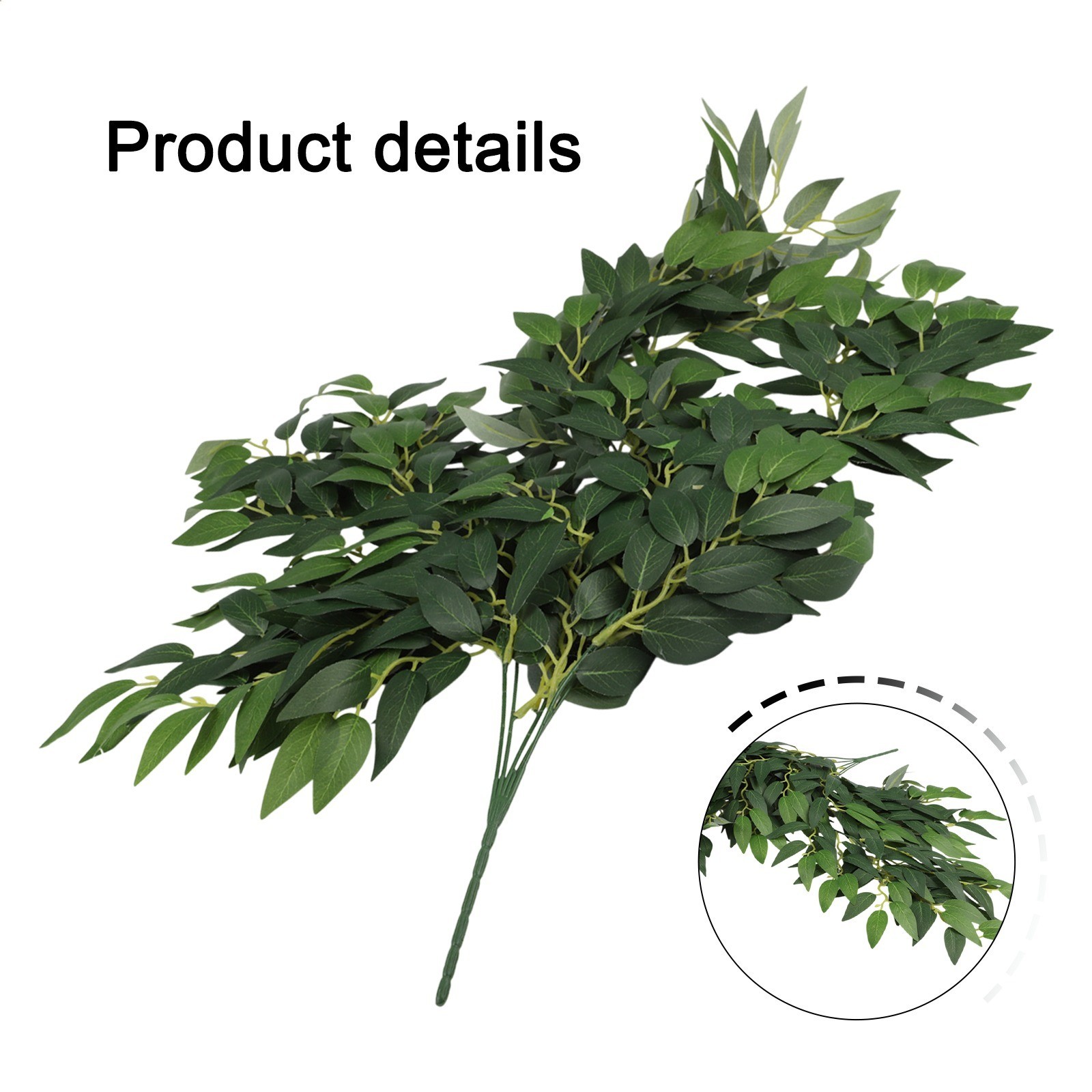 Natural Looking Rattan Green Plant for Home and Shop Decor 85cm 100cm 200cm