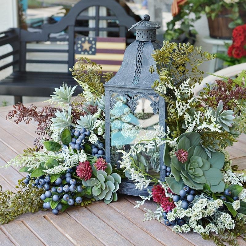 Factory Direct Craft Cream Artificial Queen Anne’s Lace Spray