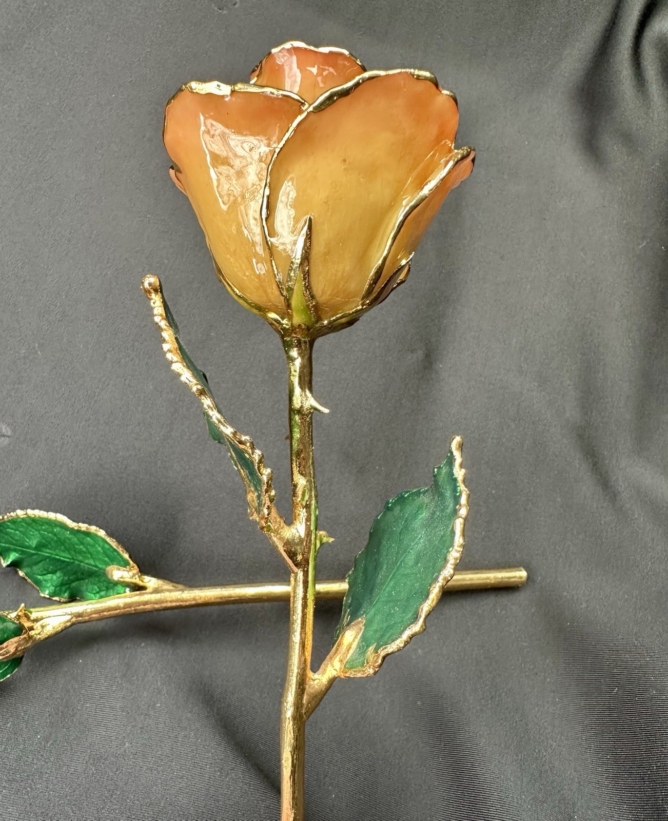 The Forever Rose 11” Real Rose Dipped in 24K Gold Valentines Day Gift – Lot Of 3