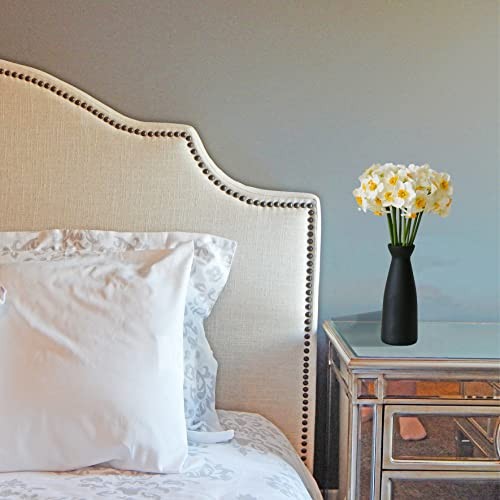 12 Stems Silk Daffodils – Artificial Spring Centerpiece Flowers for White