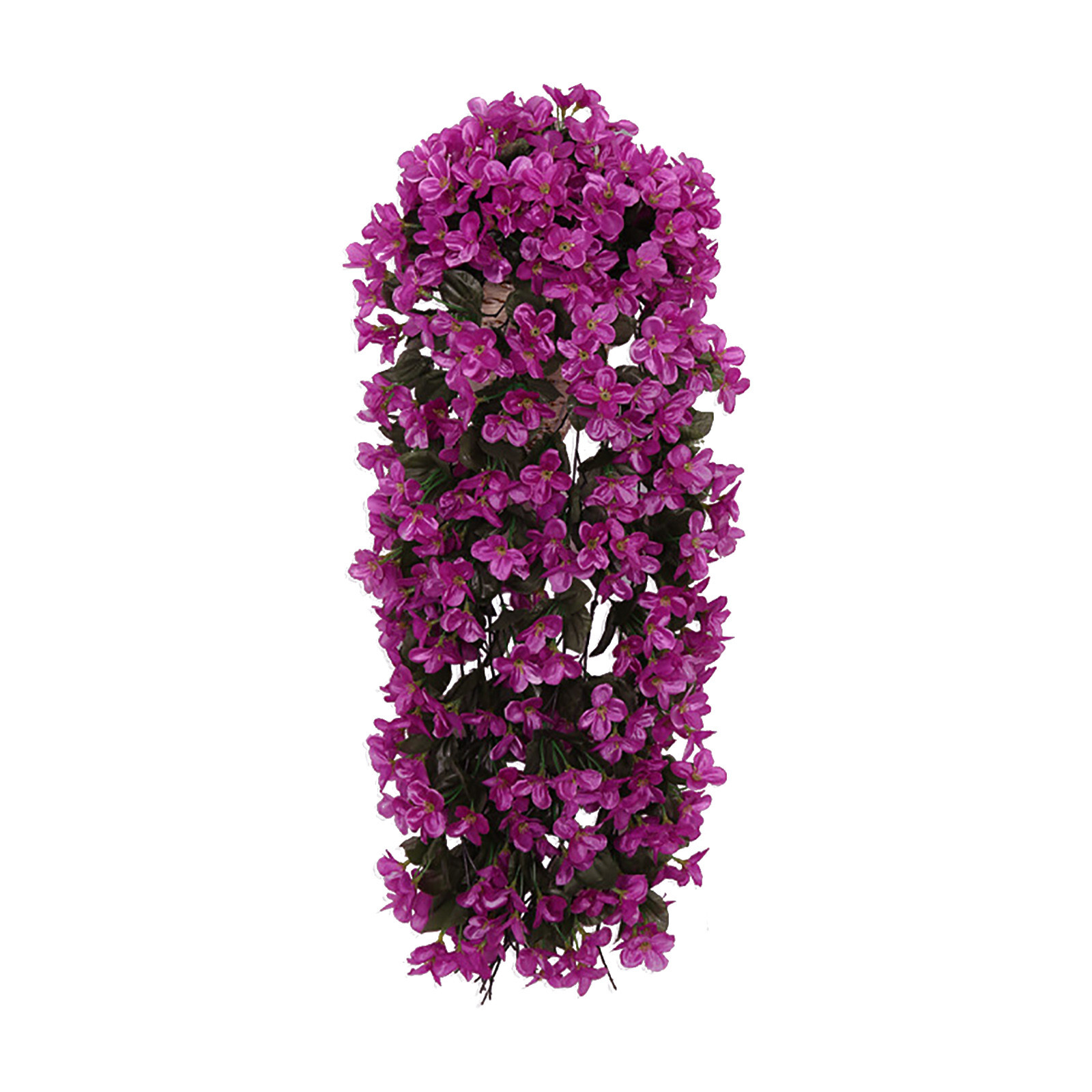 Vivids Artificial Hanging Orchid Bunch Hanging Flowers Artificial Violet Flower