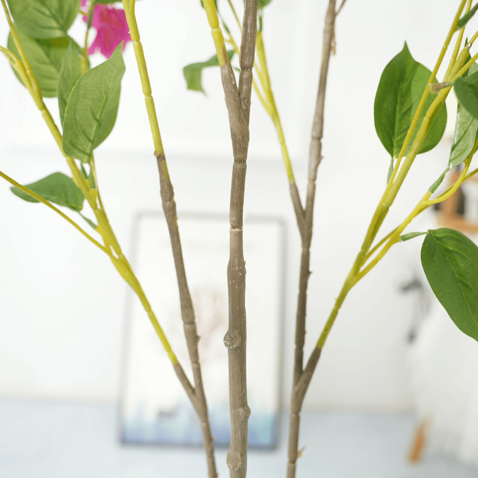 Artificial Tree 4FT/5FT/6FT Faux Bougainvillea Flowers for Decor Home Office