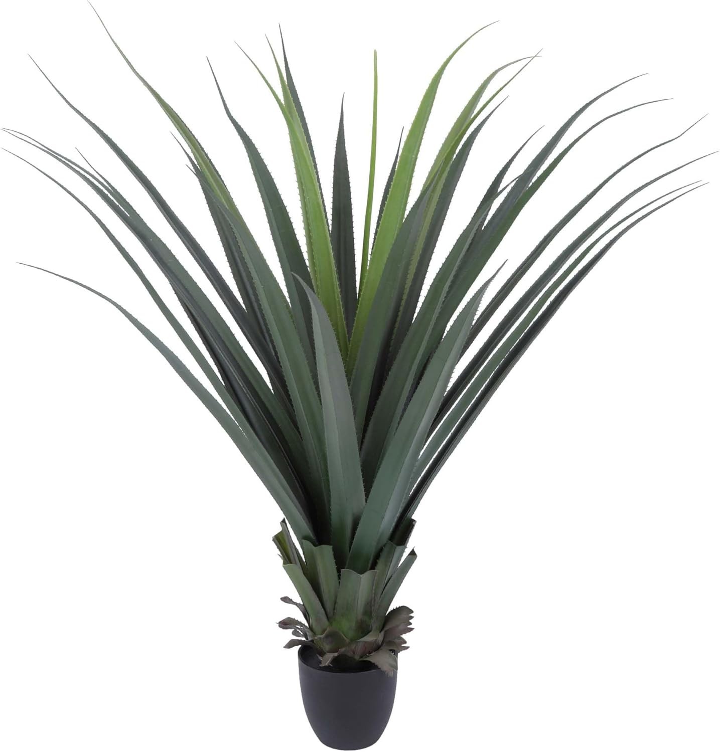 Artificial Spiked Agave Plant 40inch Faux 2 Pack Indoor Outdoor