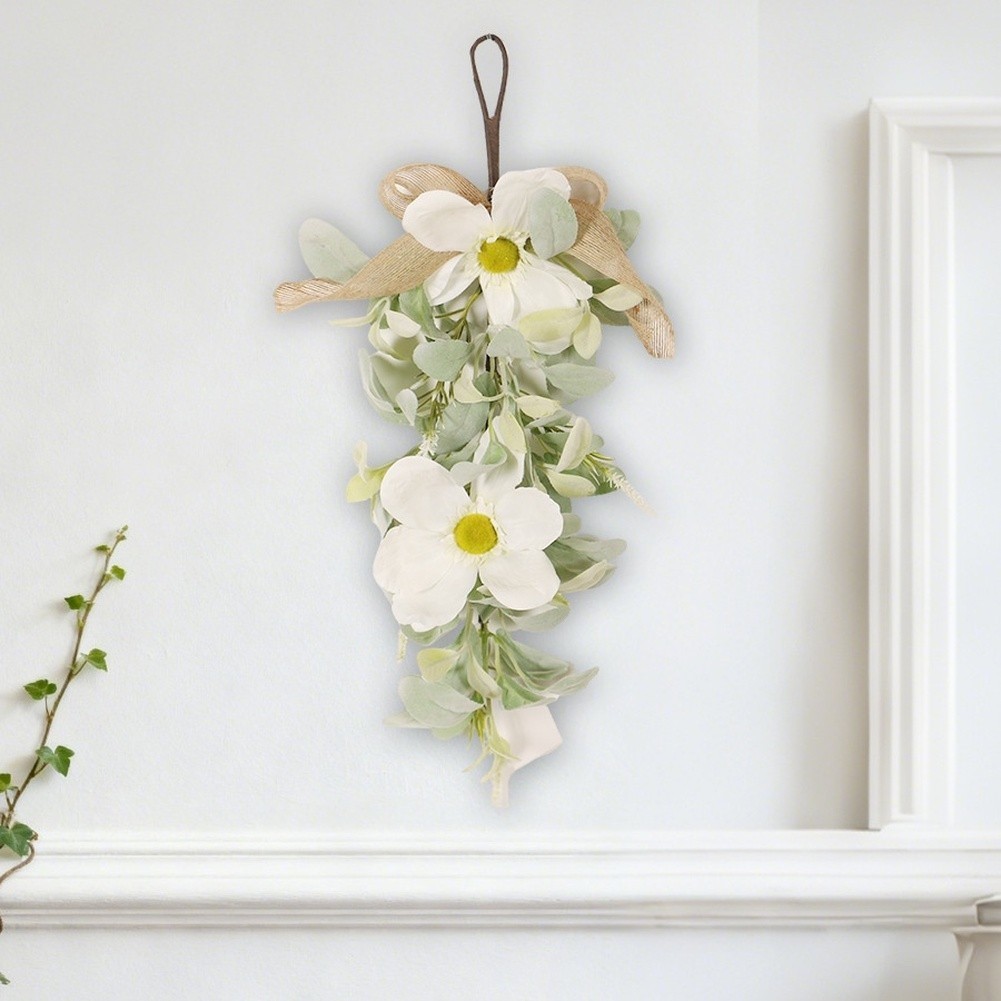 Artificial Flower Hanging Tree for Nordic Style for magnolia for Wall Decor
