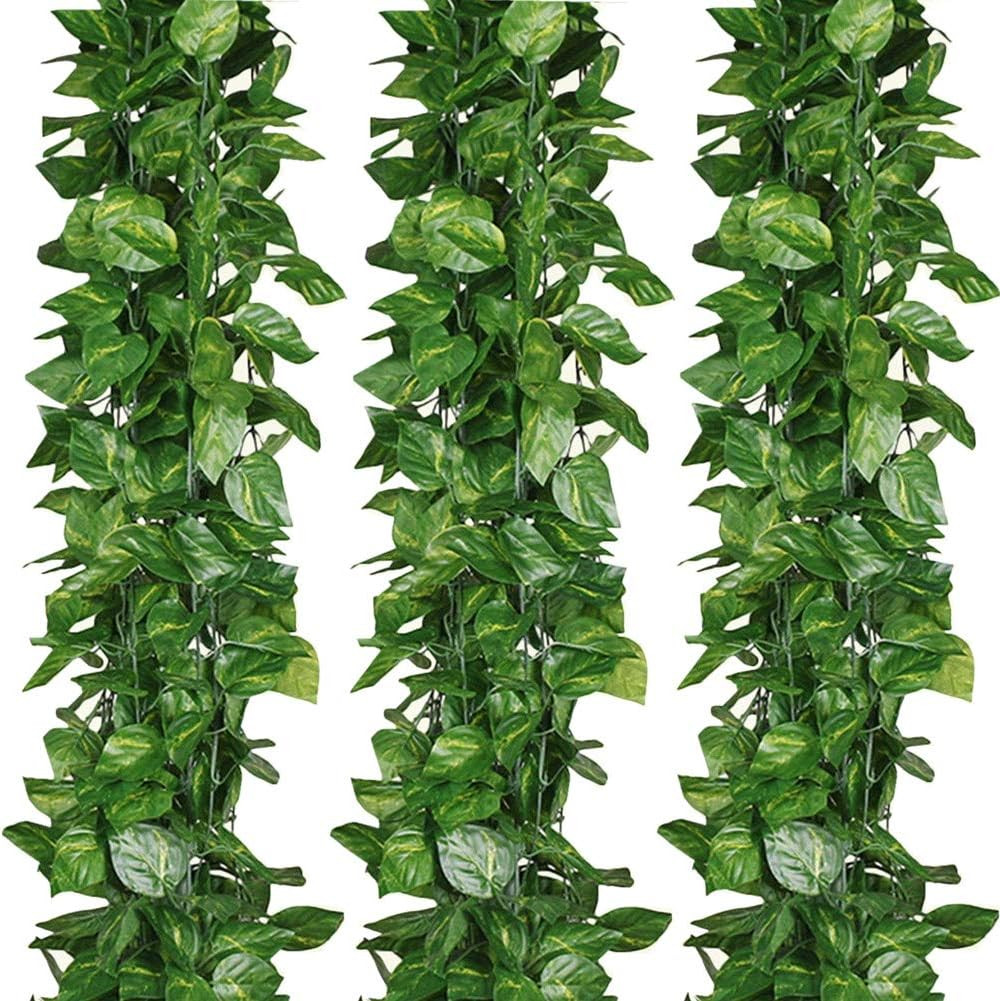 84 feet Artificial Vines Greenery Garland Fake Hanging Leaves Faux Foliage Plant