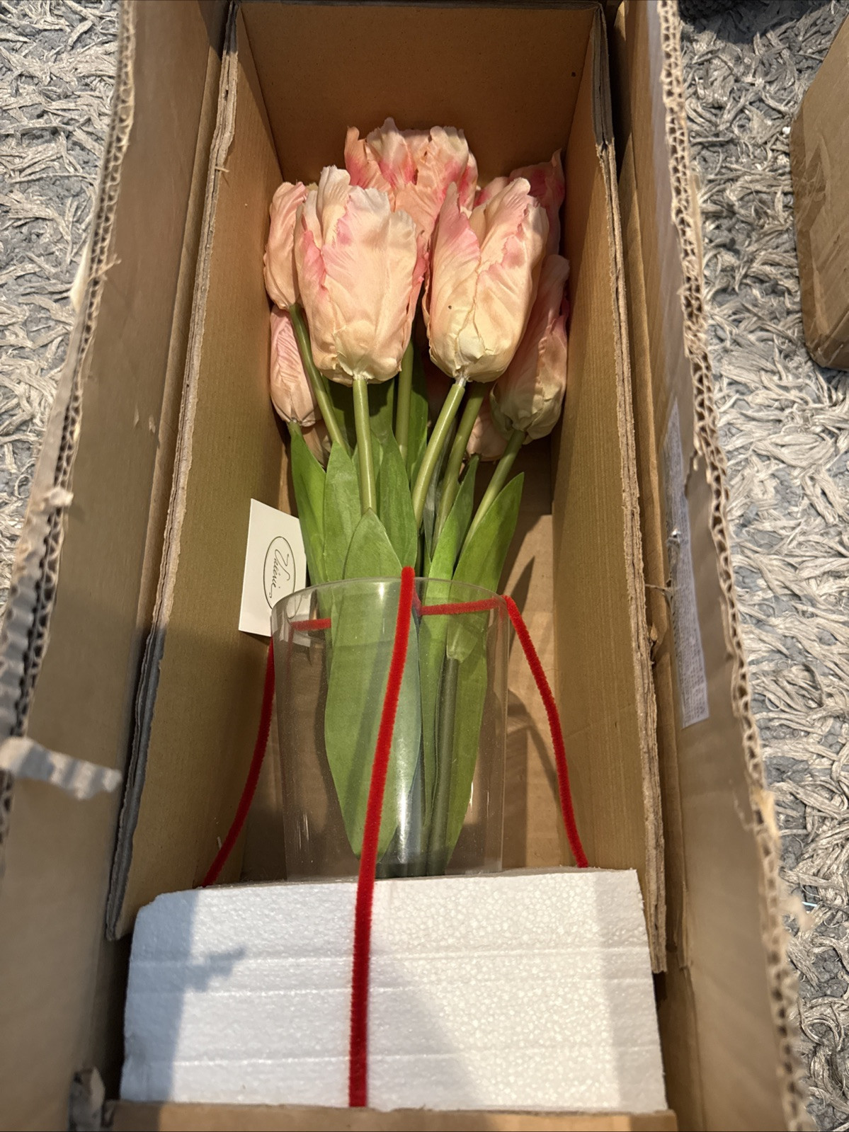 14.5″ Tulip Bundle in Pink By Valerie