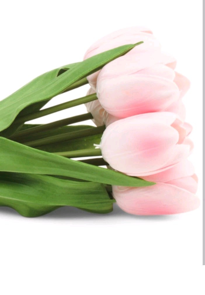 Martha Stewart artificial REAL TOUCH TULIPS Spring Summer bundle Tulip NEW set 7