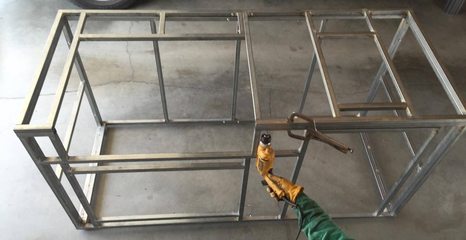 BBQ Island frame kit DIY 6′