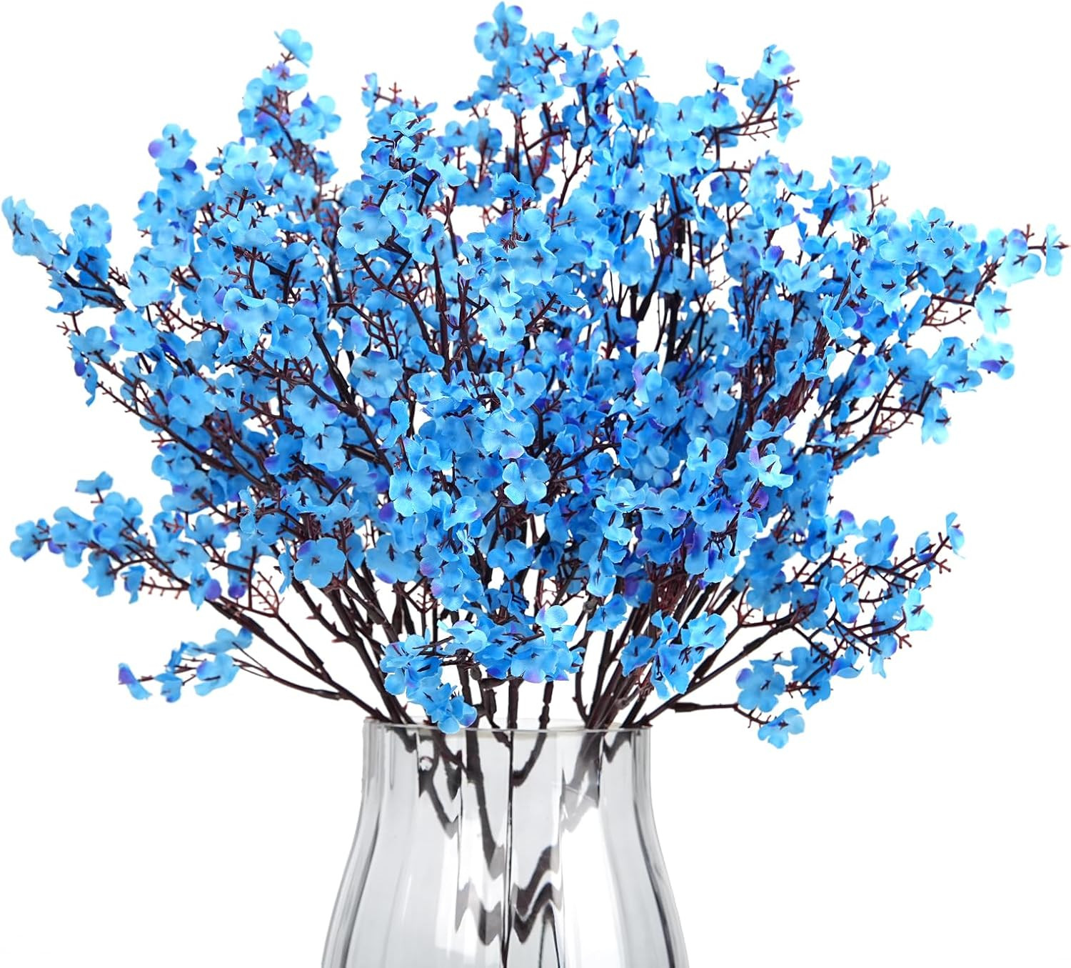 Artificial Silk Flower Bunch Fake Plants Bouquet Garden Wedding Party Decoration