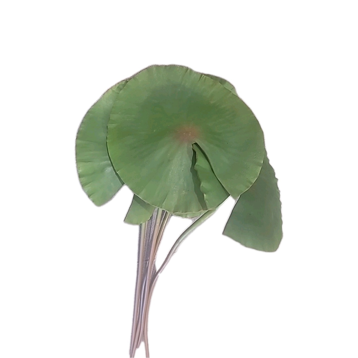 23″ Faux Foliage Realiatic Plant Lotus Leaf (Set of 4), 9″ Leaves Decoration