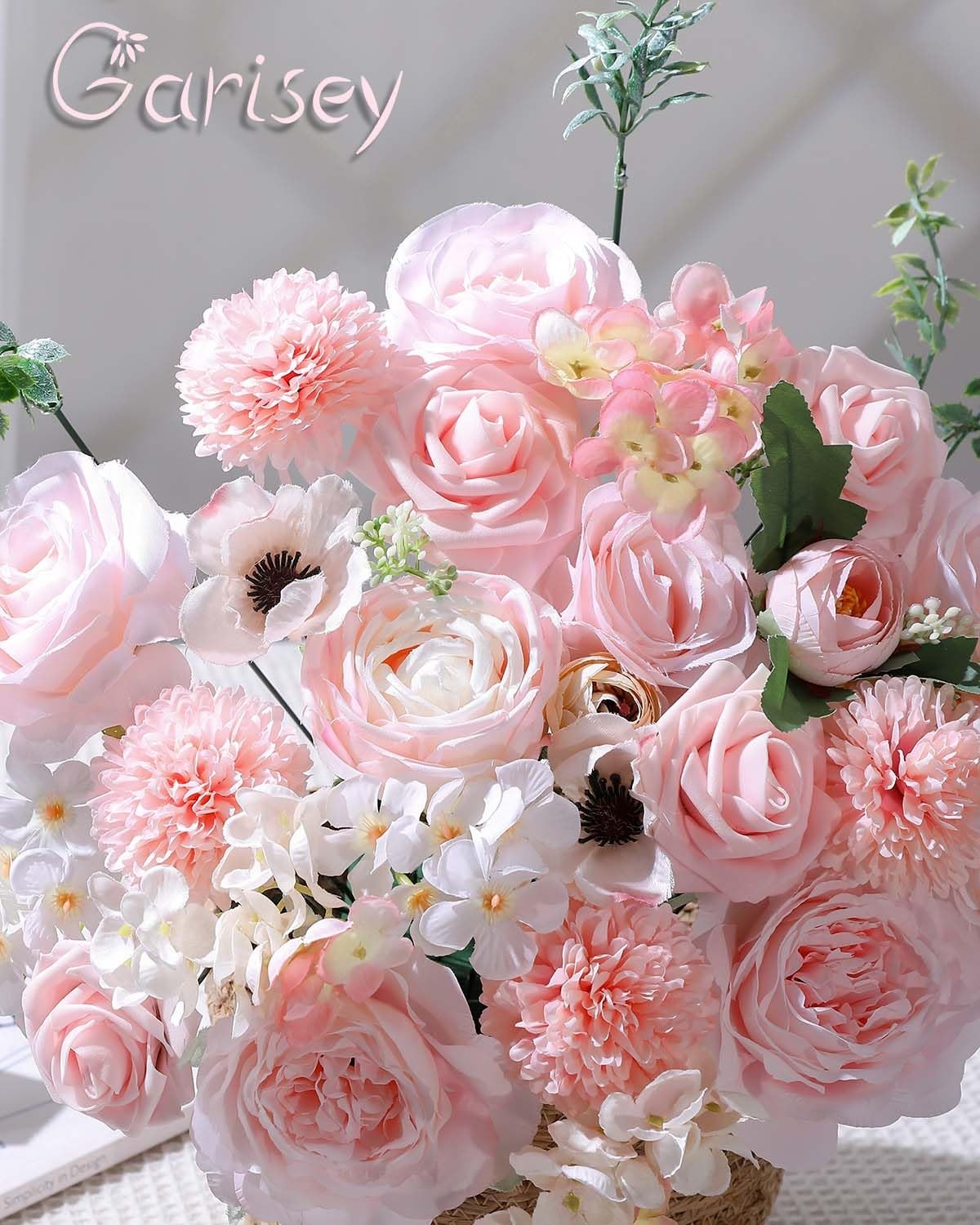 Artificial Flowers Combo for DIY Wedding Bouquets Combo Centerpieces Arrangem…
