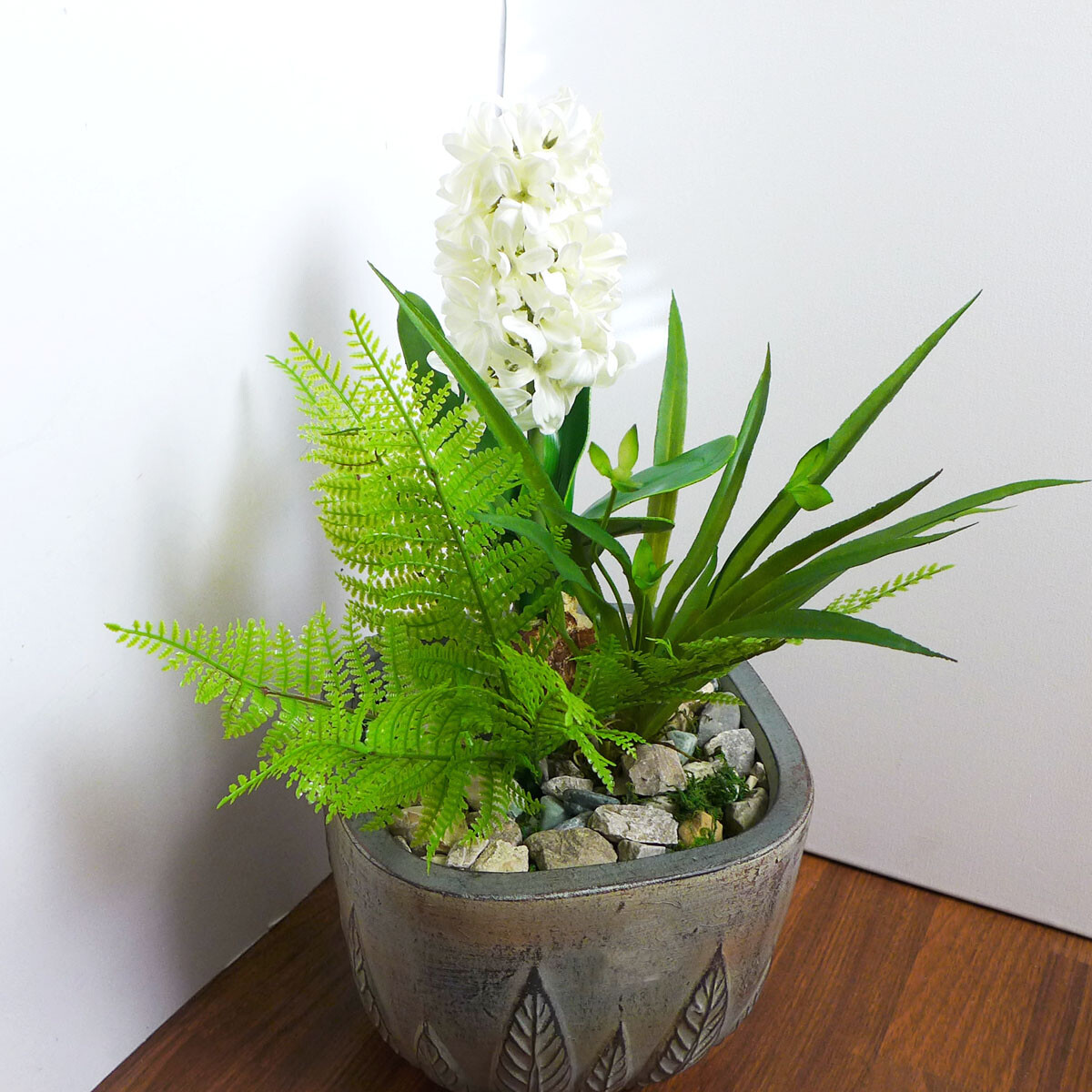 Artificial Hyacinth Flower 3 Colors Home Garden Wedding Decoration (#66)
