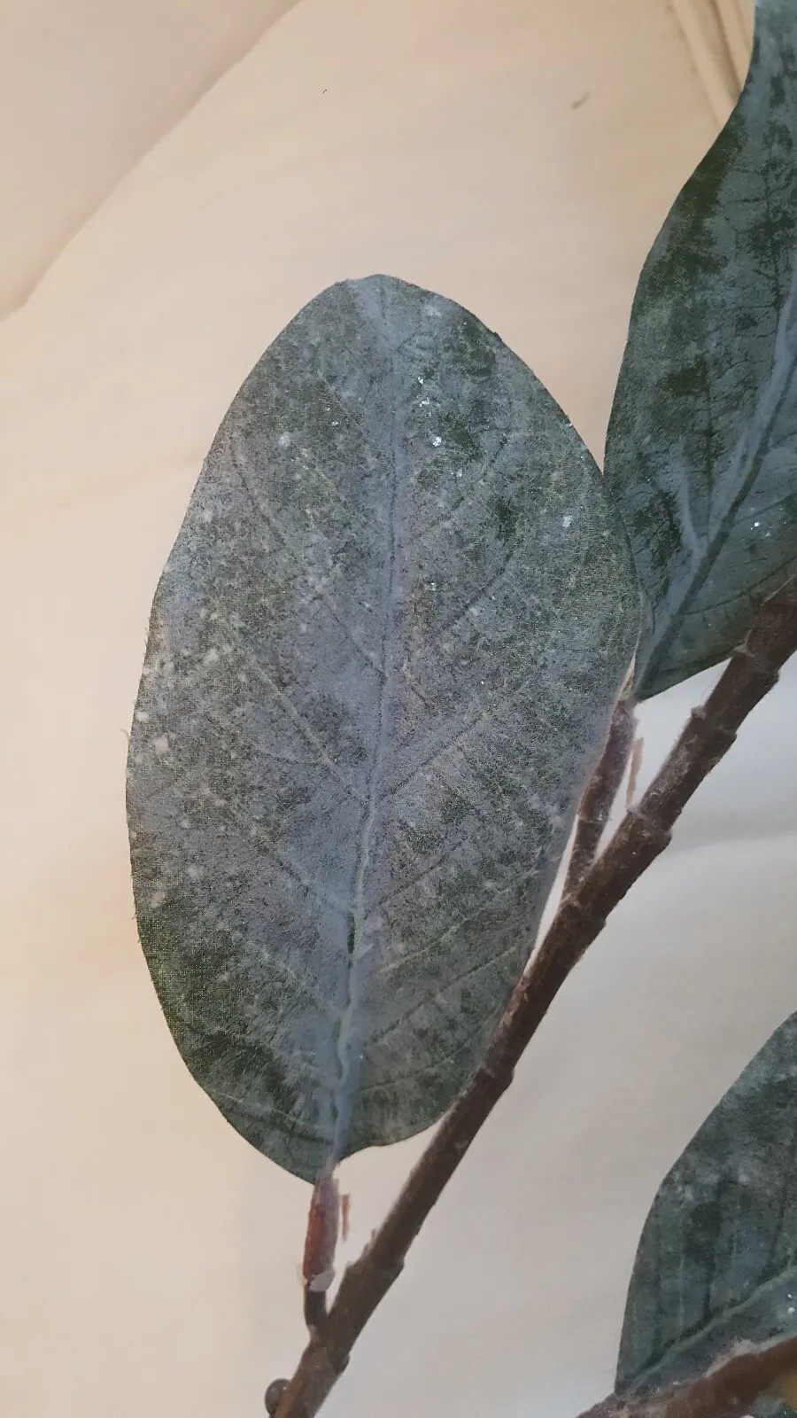 Pottery Barn Frosted Glitter Leaf Branches Lot of 3 Winter