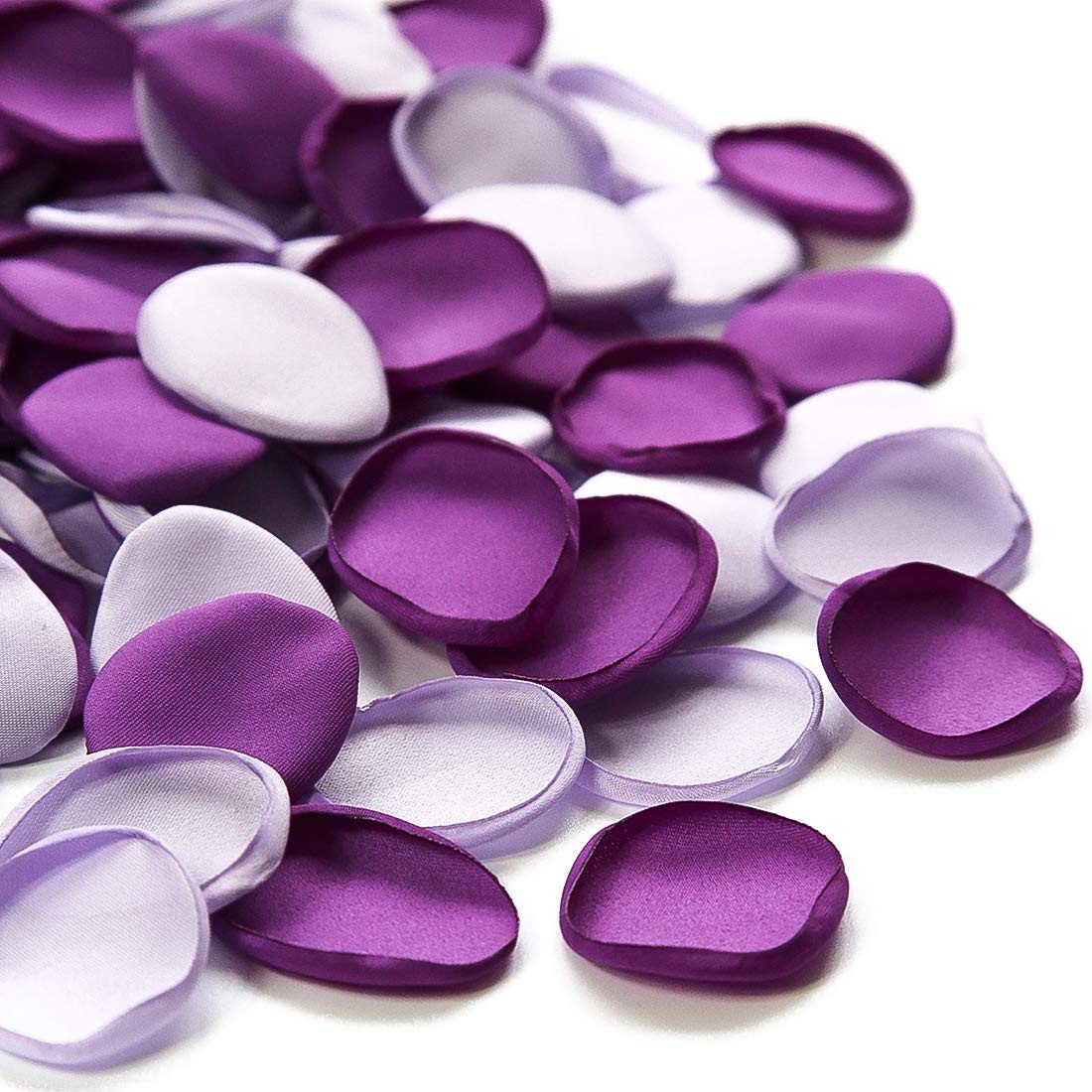 300pcs Rose Petals Purple Lilac Fake Faux Silk Flower Petals for Wedding Flow…