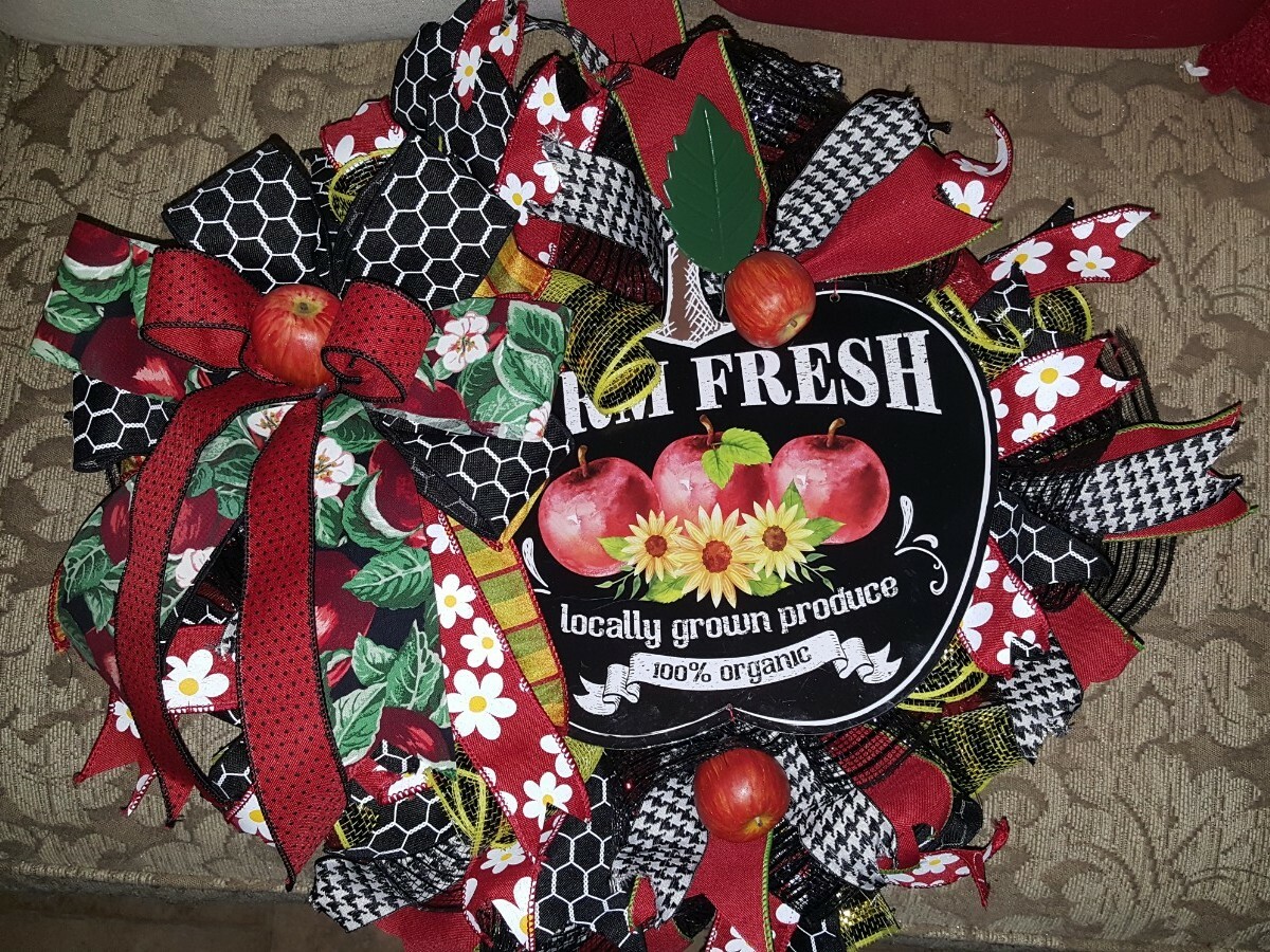 Farm Fresh Farmhouse Wreath Any Season