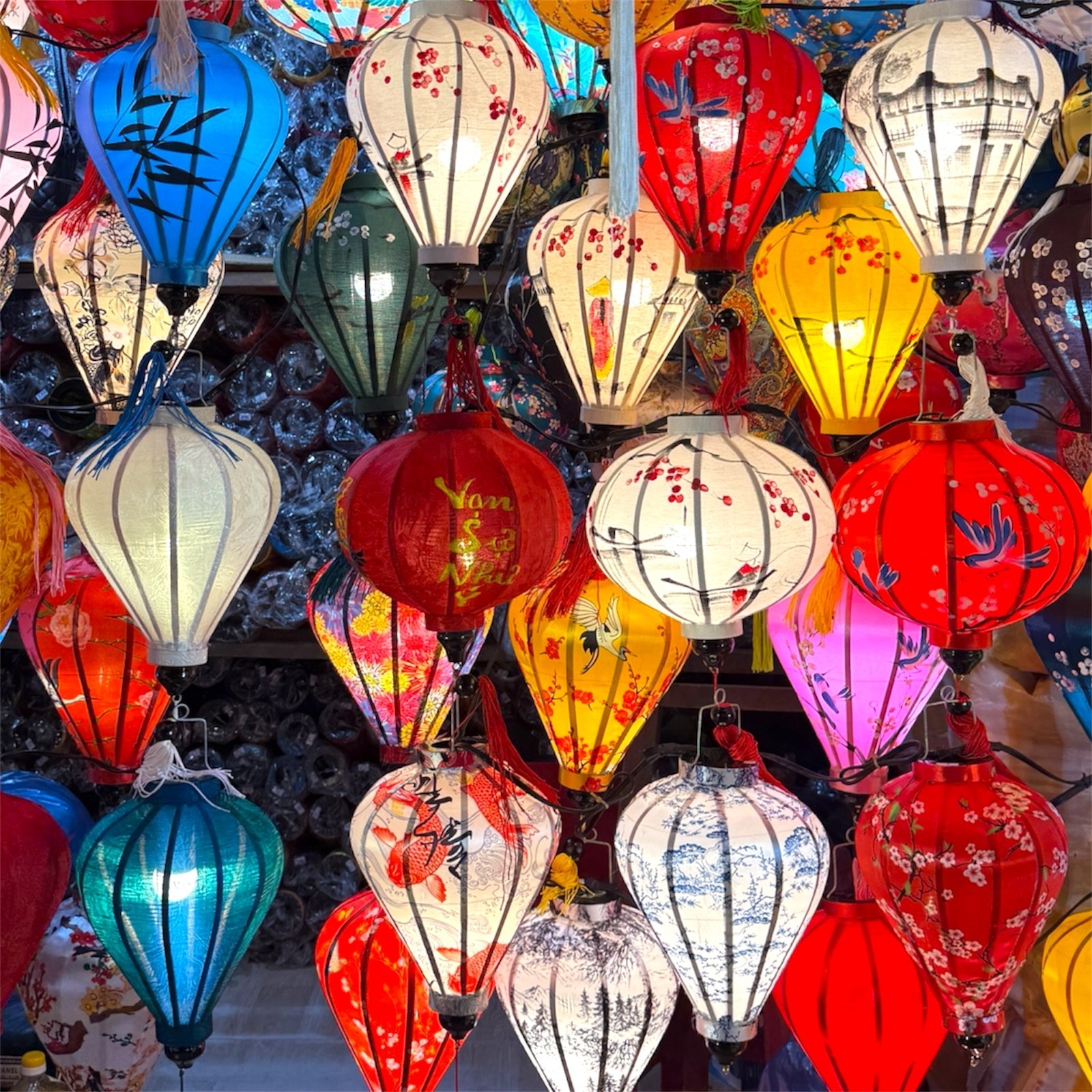 set 5 pcs silk lanterns 14 inches wedding decorations home & garden decorations
