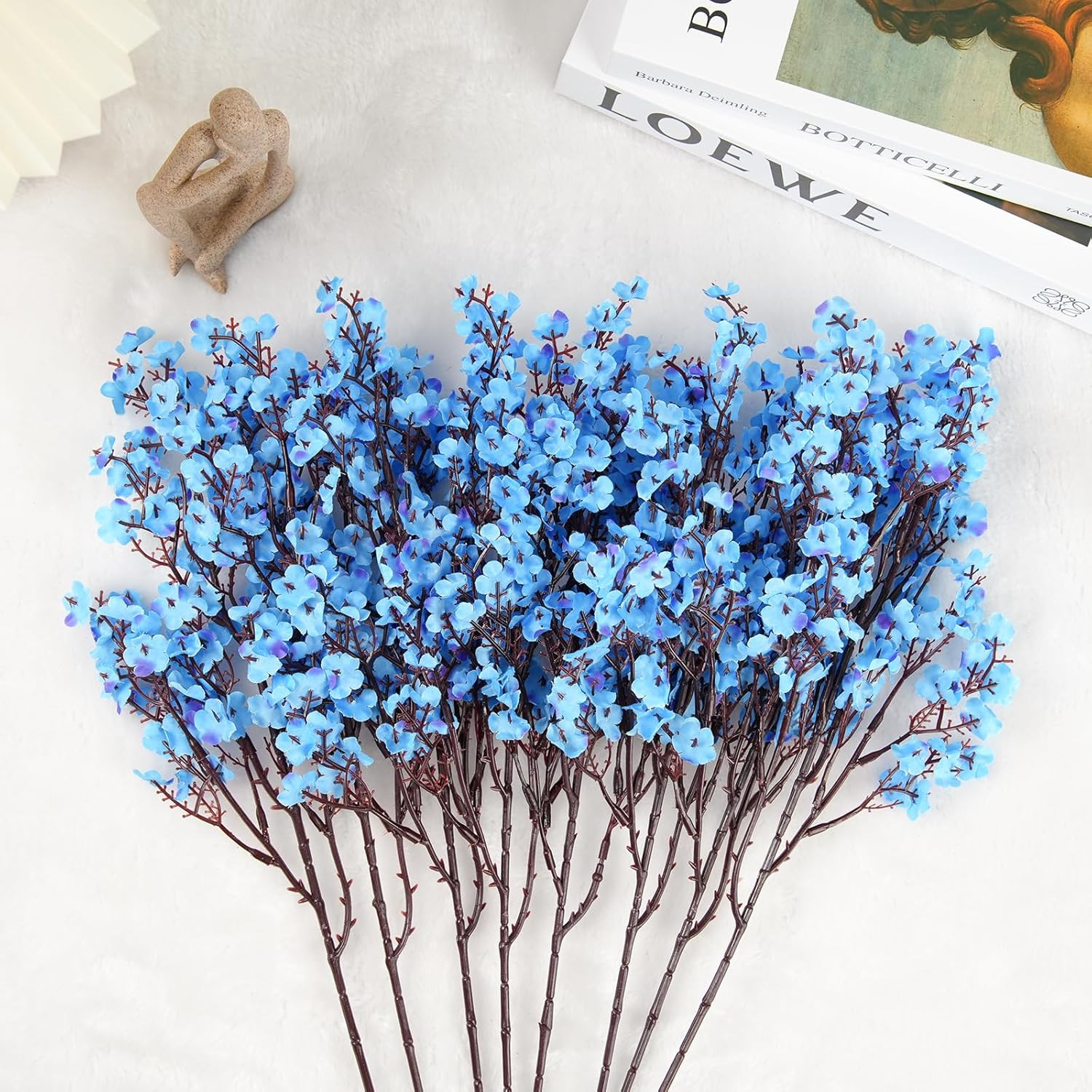 Artificial Silk Flower Bunch Fake Plants Bouquet Garden Wedding Party Decoration