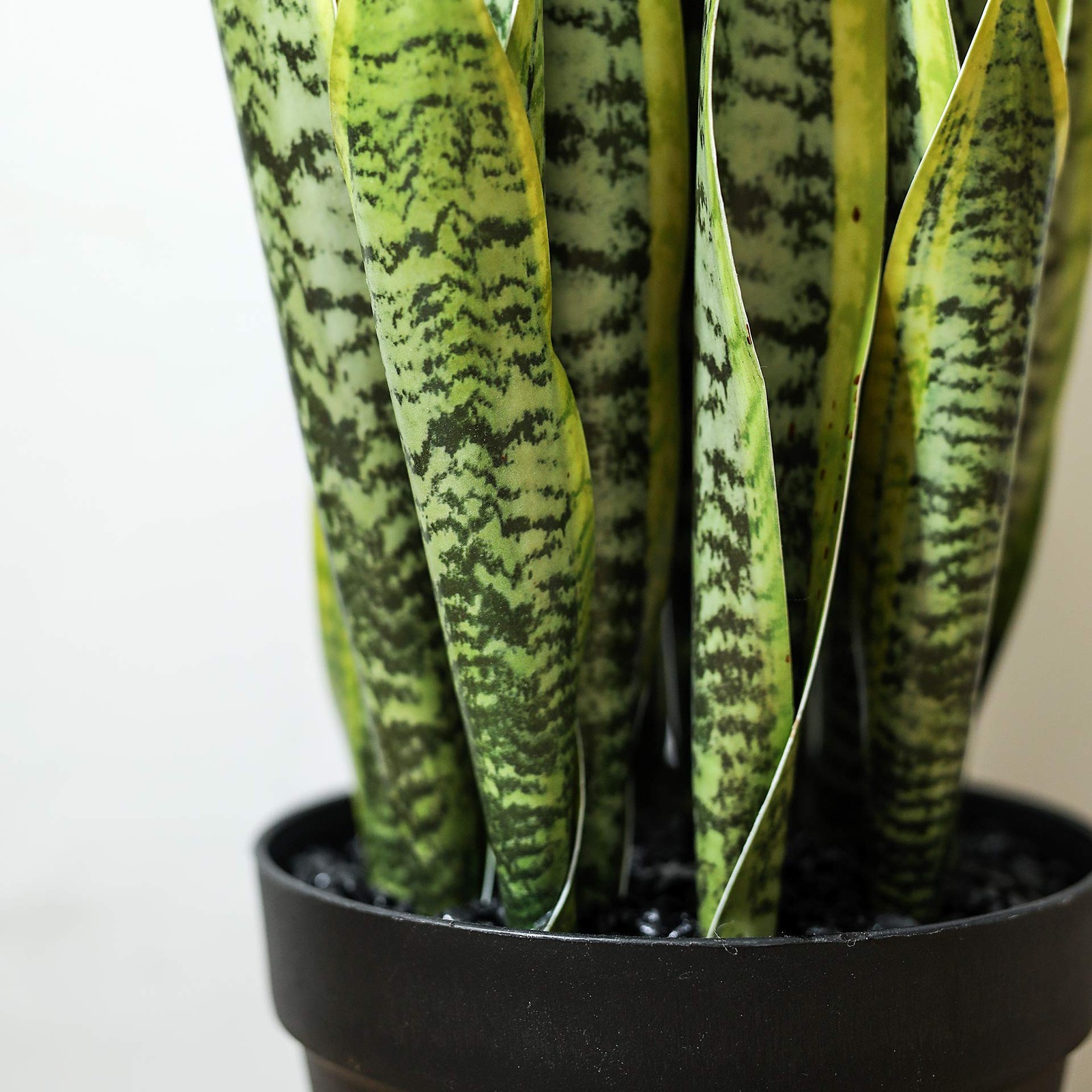 Artificial Snake Plant 26 inches Fake Sansevieria Artificial Potted Plants fo…
