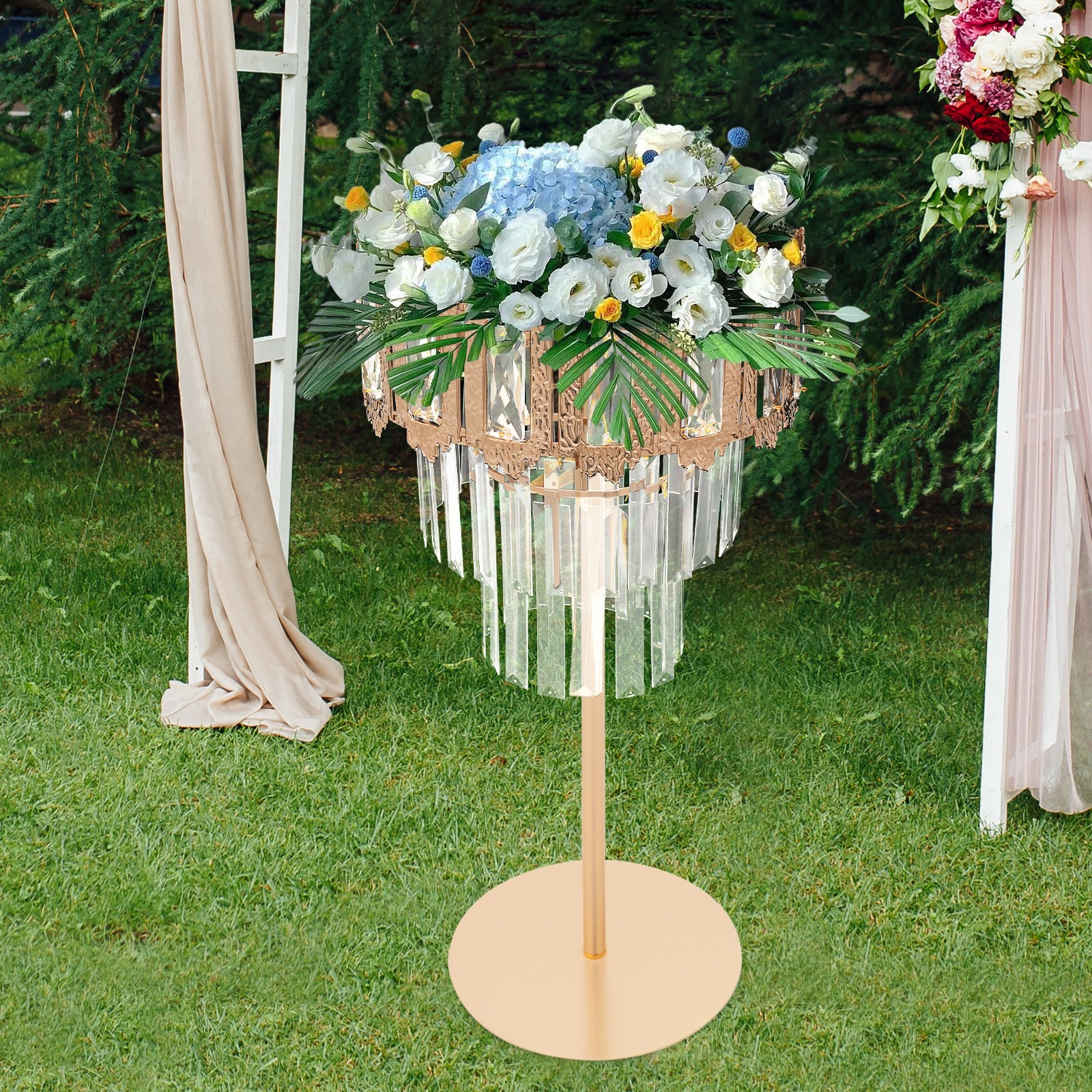 Flower Stand Centerpiece for Birthday Party Weddings Decoration Flowers Stand