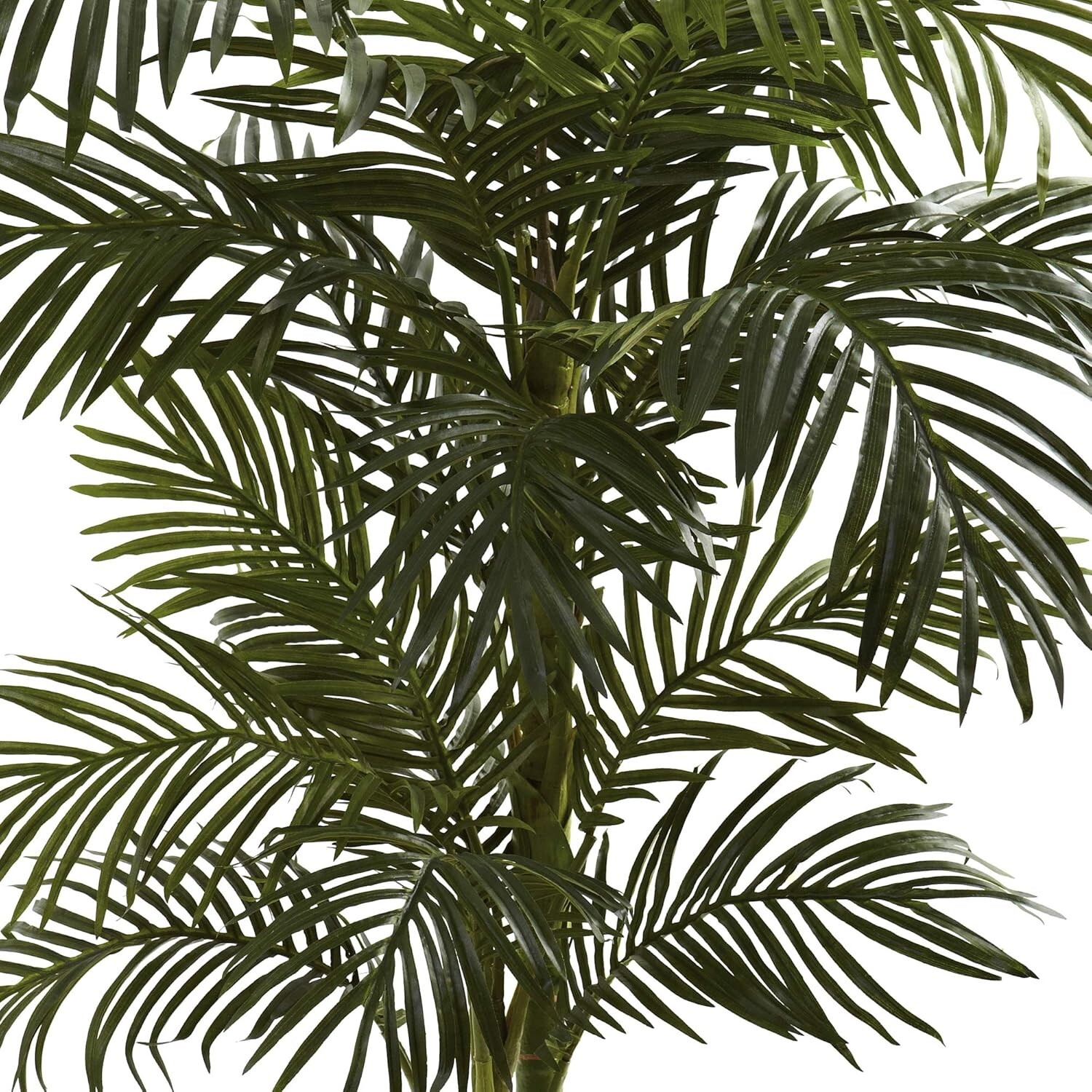 5ft Golden Cane Palm Artificial Tree – Lifelike Green Tropical Decor