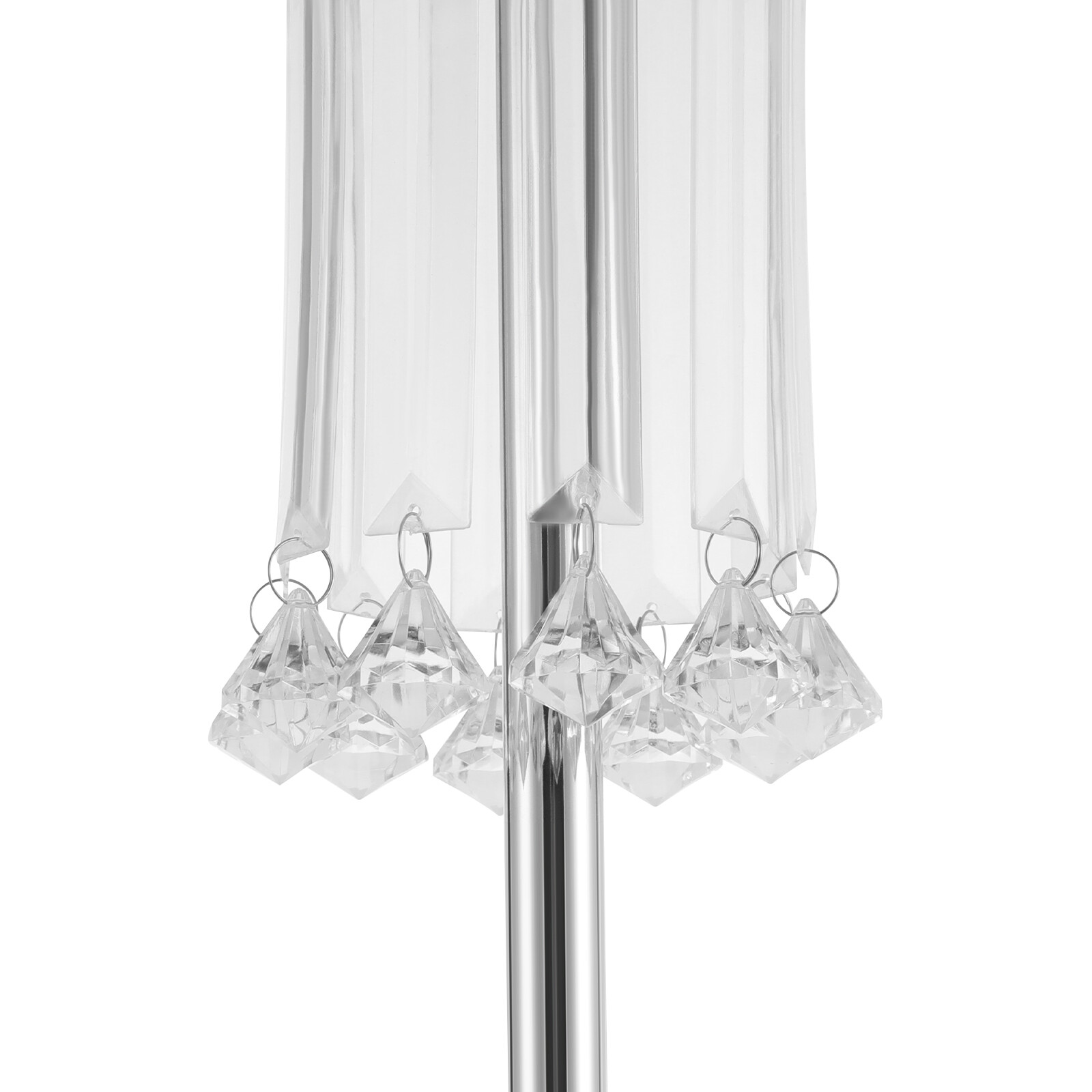 4 Tier Clear Flower Stand Wedding Party Flower Stand Wedding Decoration