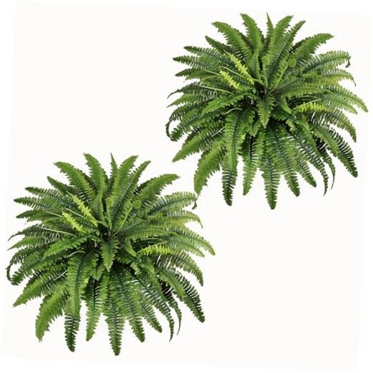 Fake Ferns – 2 Packs Artificial Ferns for Outdoors & Indoors, 45in Large