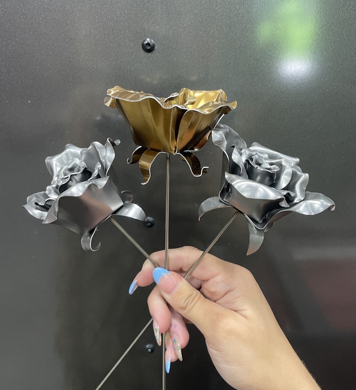 Handcrafted Metal Roses- $20 per Rose
