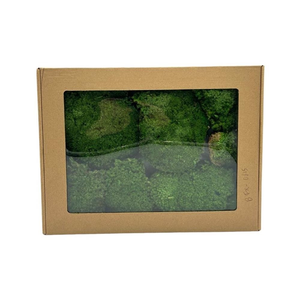 Pemberly Row Preserved Pole Bun Pillow Cushion Moss in Emerald Green